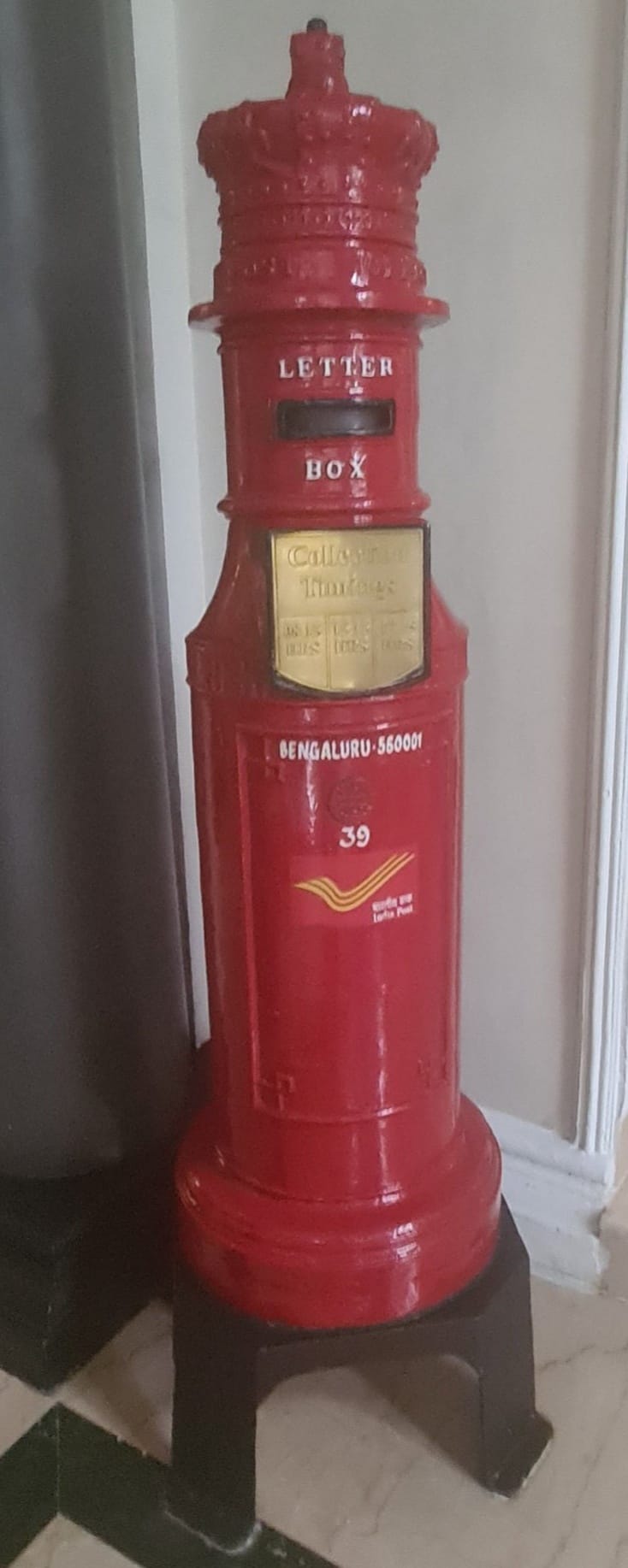 Oldest letterbox in India dating back to Victorian era