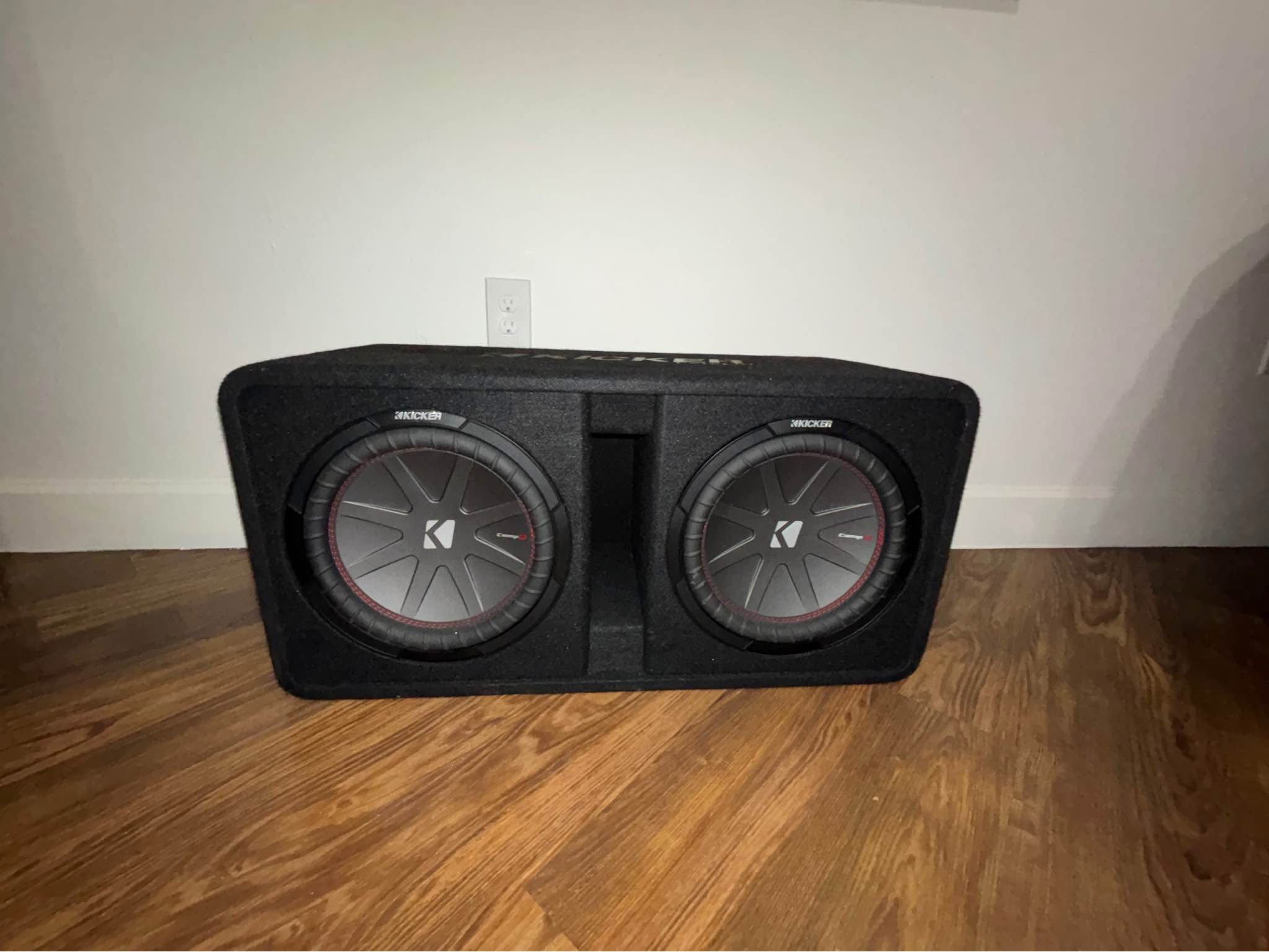 Kicker Comp R 12” Dual Subwoofer - Subwoofers & Enclosures - Frisco ...