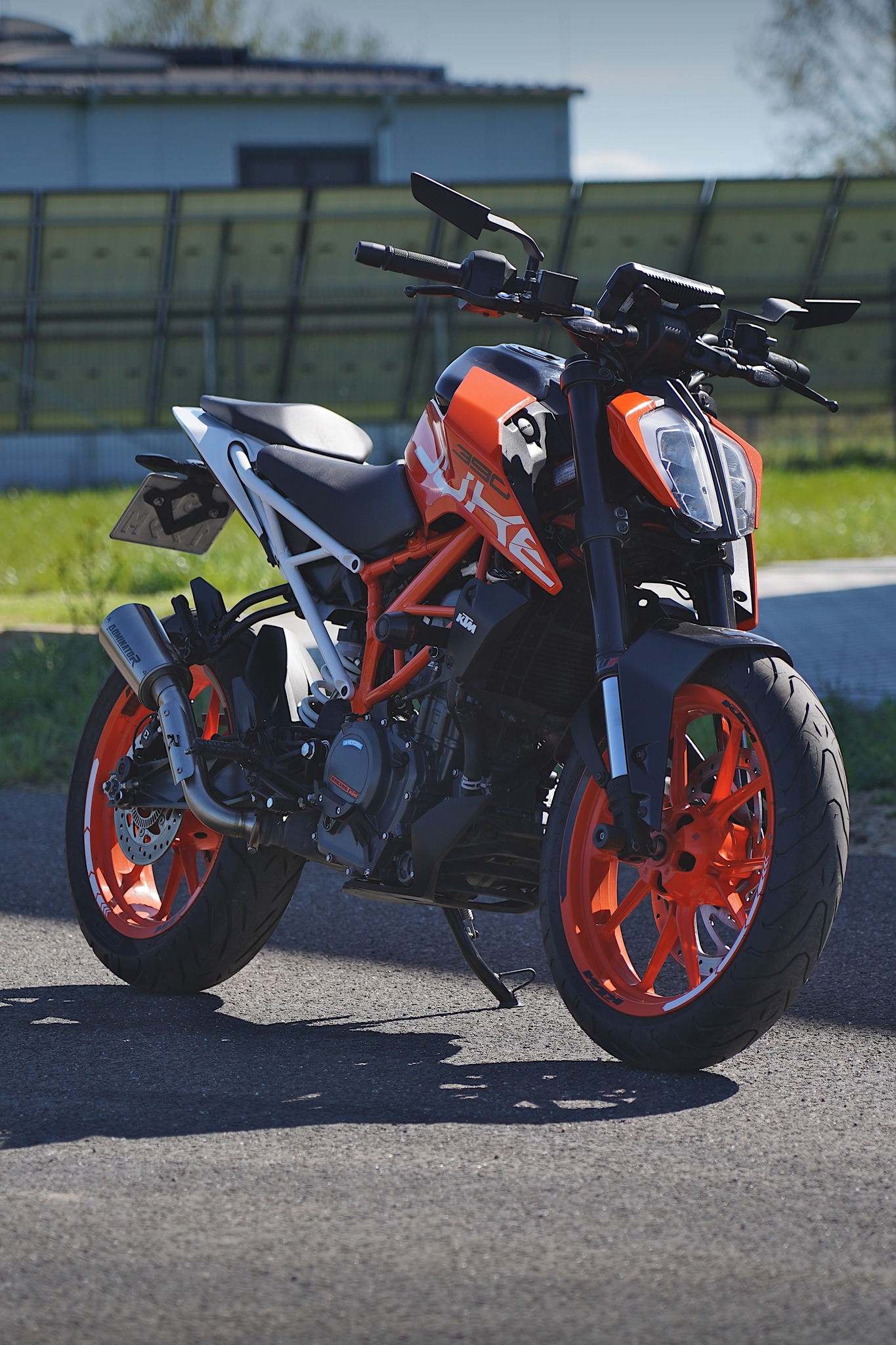 Updated exhaust range for KTM 390 DUKE (2017-2020) is now 