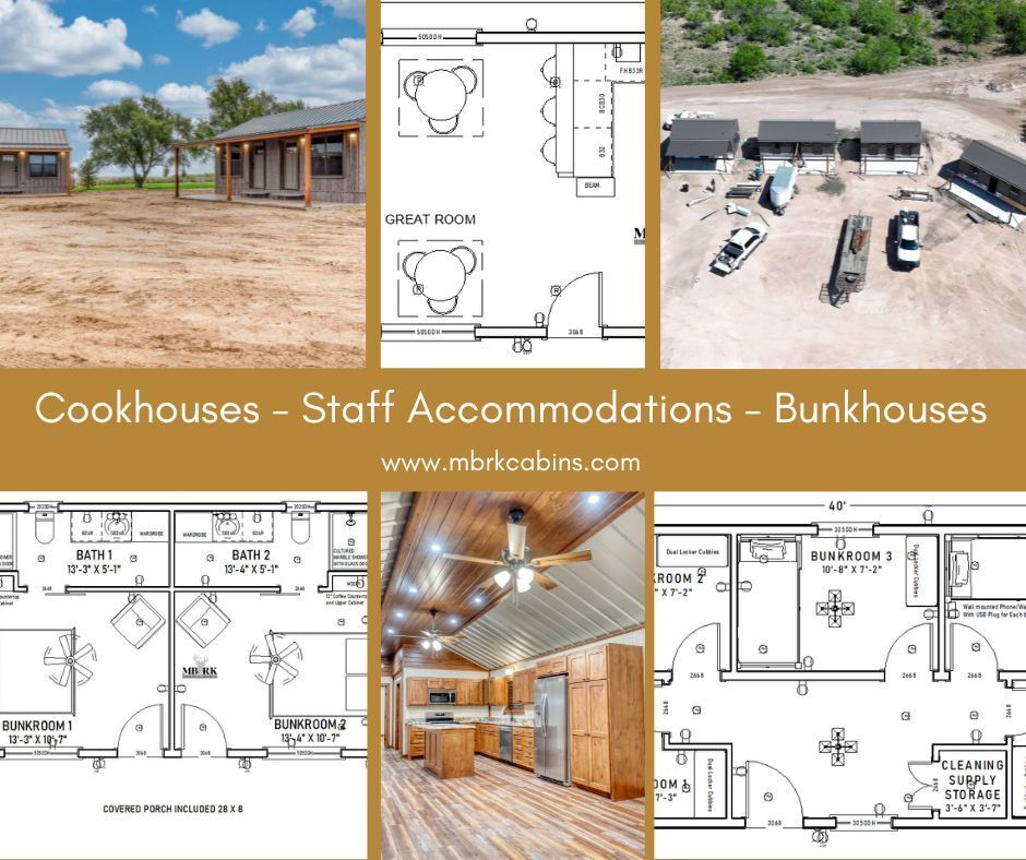 MBRK - Cookhouses. Staff accommodations. Bunkhouses. These are working ...