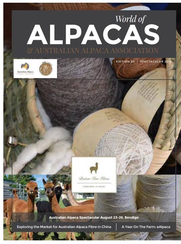 Australian - Edition 20 of World of Alpacas, the official publication ...