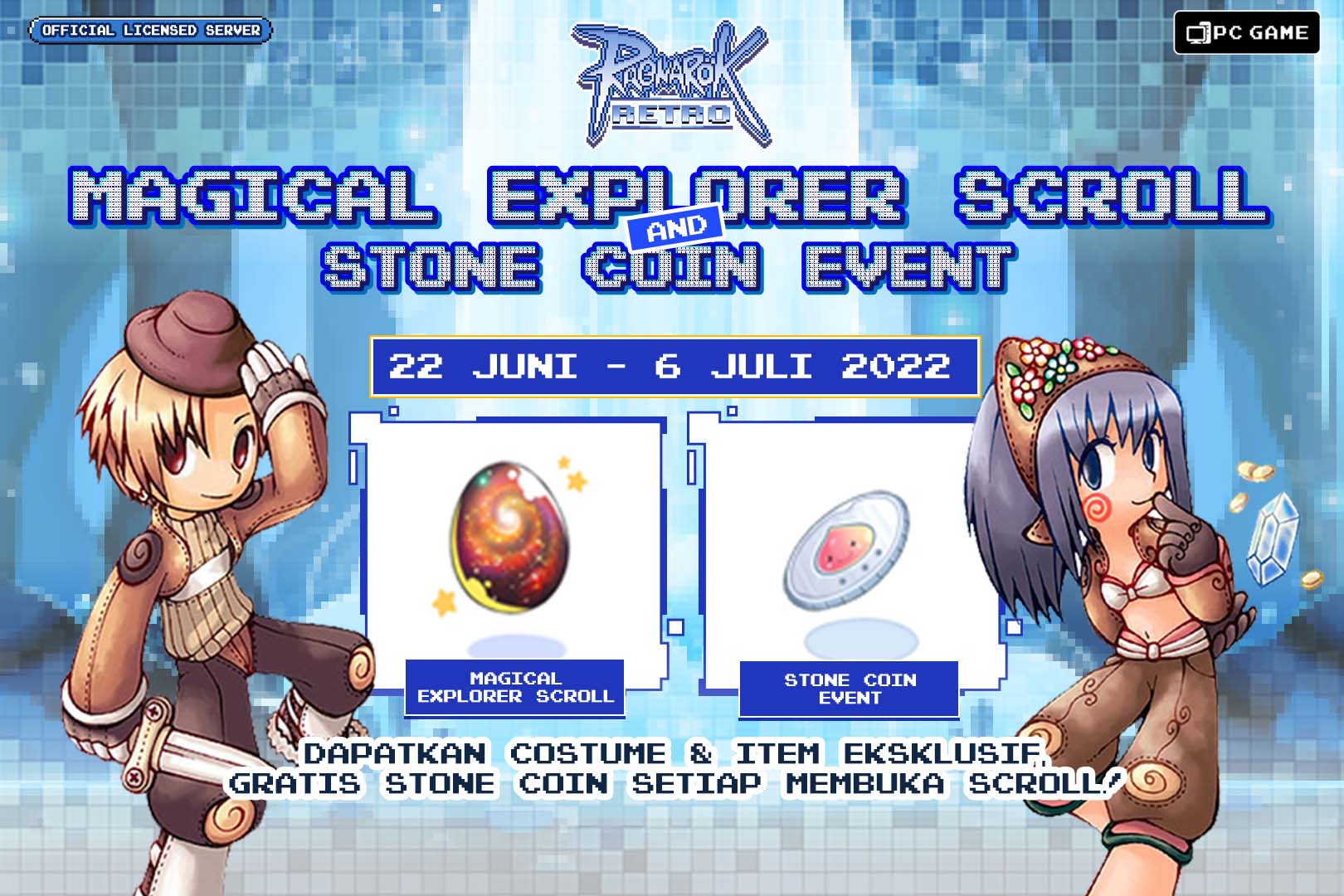 Ragnarok Retro - 📣 Update Magical Explorer Scroll & Stone... | Facebook
