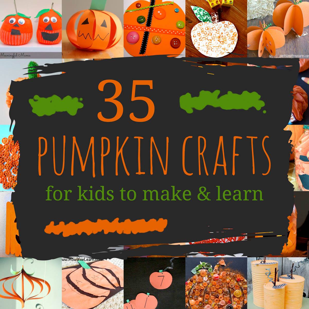 Hands On As We Grow: Activities for Toddlers & Preschoolers - Pumpkin ...