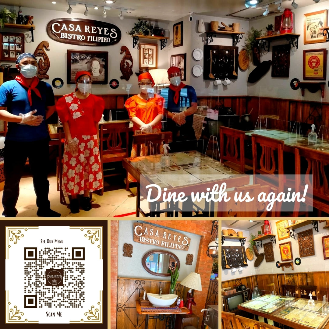 Dine with us again from at... - Casa Reyes Bistro Filipino