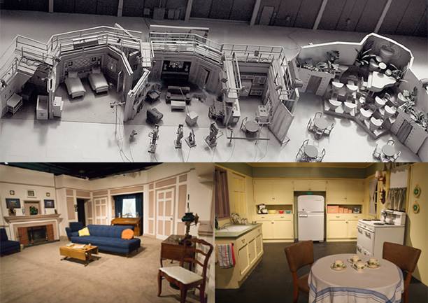 This gives you a good idea of what the I Love Lucy sound stage in