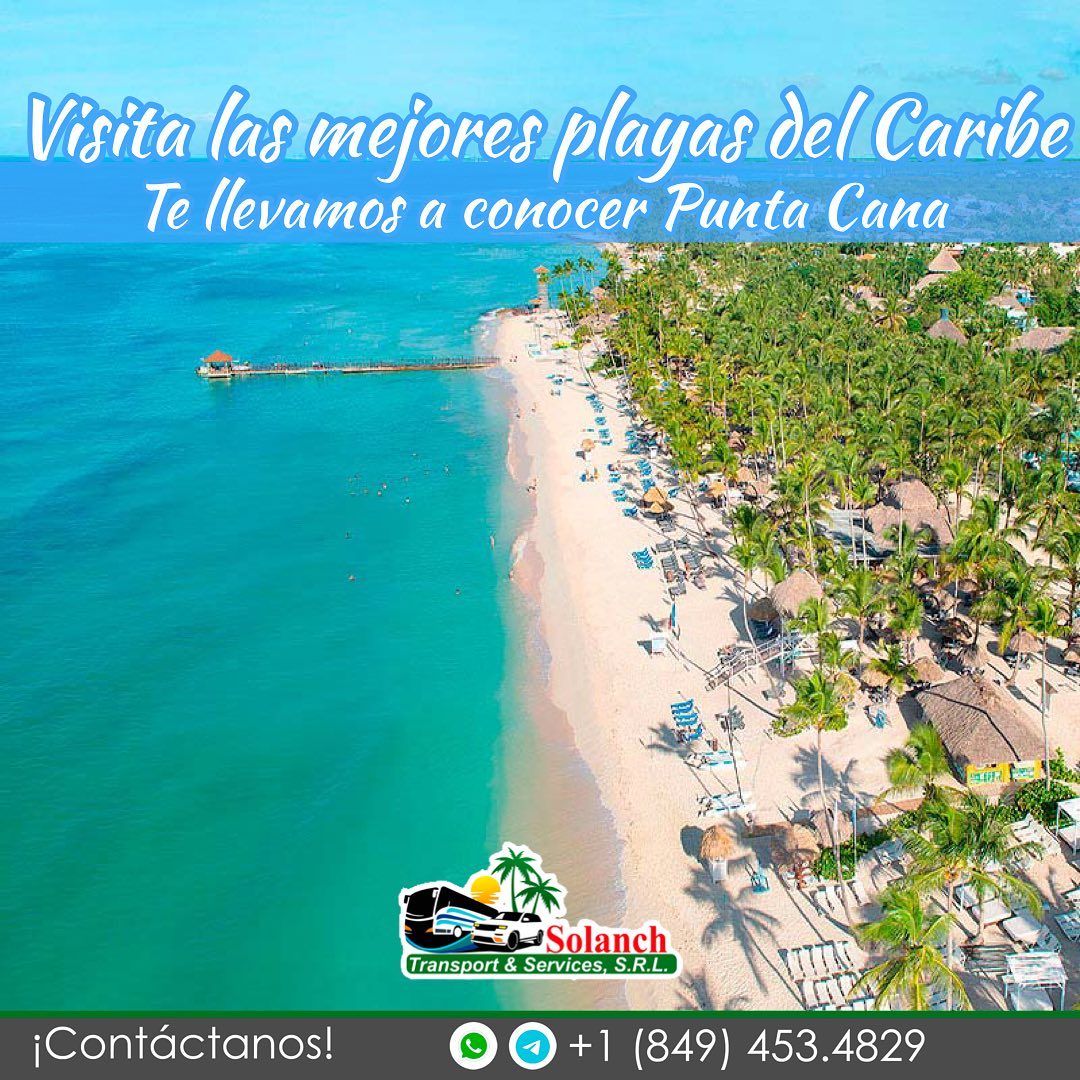 Solanch Transport & Service - 🏝Las playas de Punta Cana son un ejemplo ...