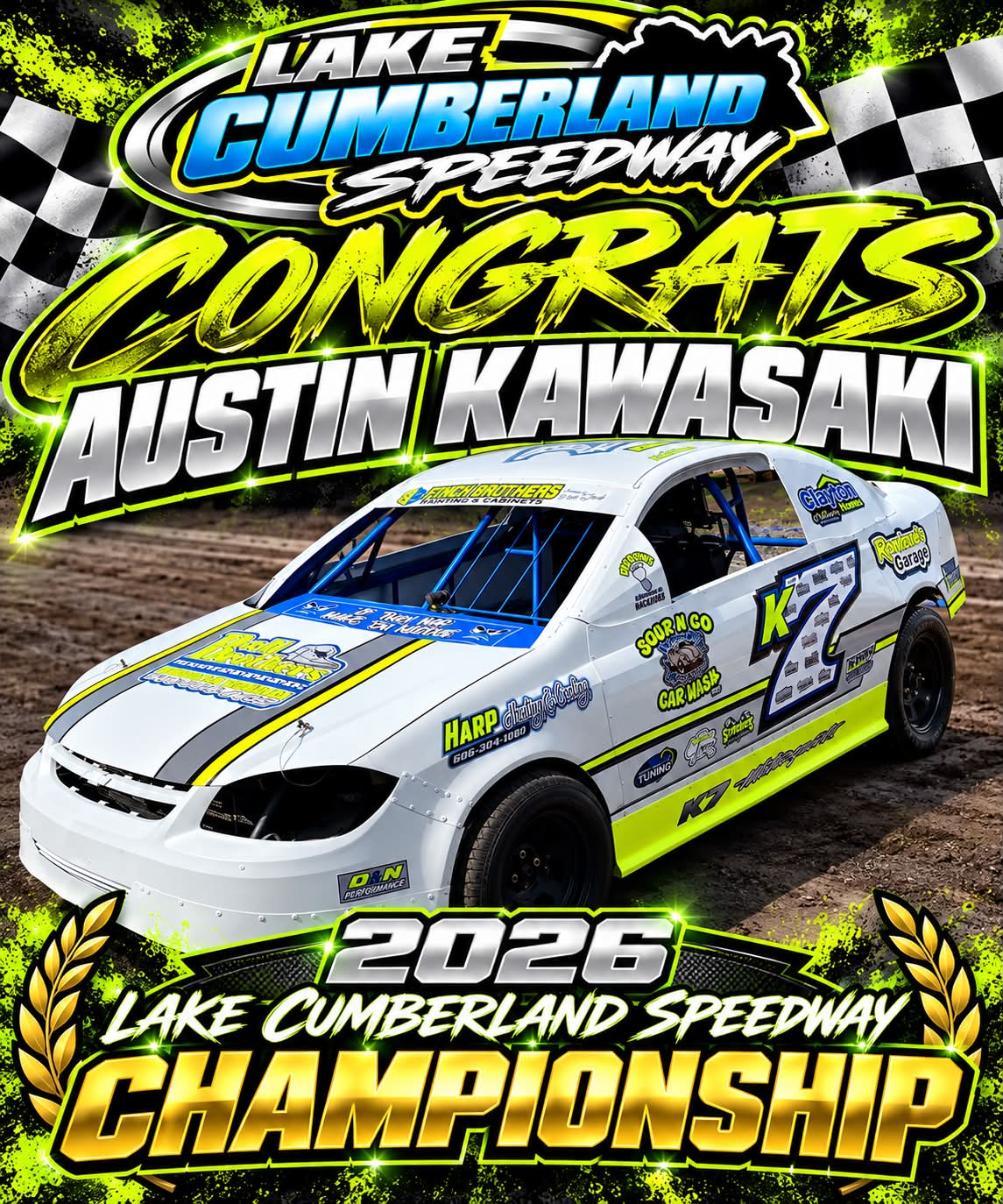 Congrats Austin Kawasaki ! You done it man