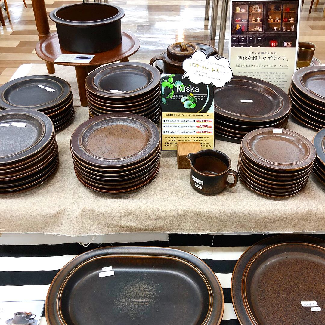 埼玉県熊谷市の八木橋百貨店にて20日まで北欧展開催中です。 ハンプ