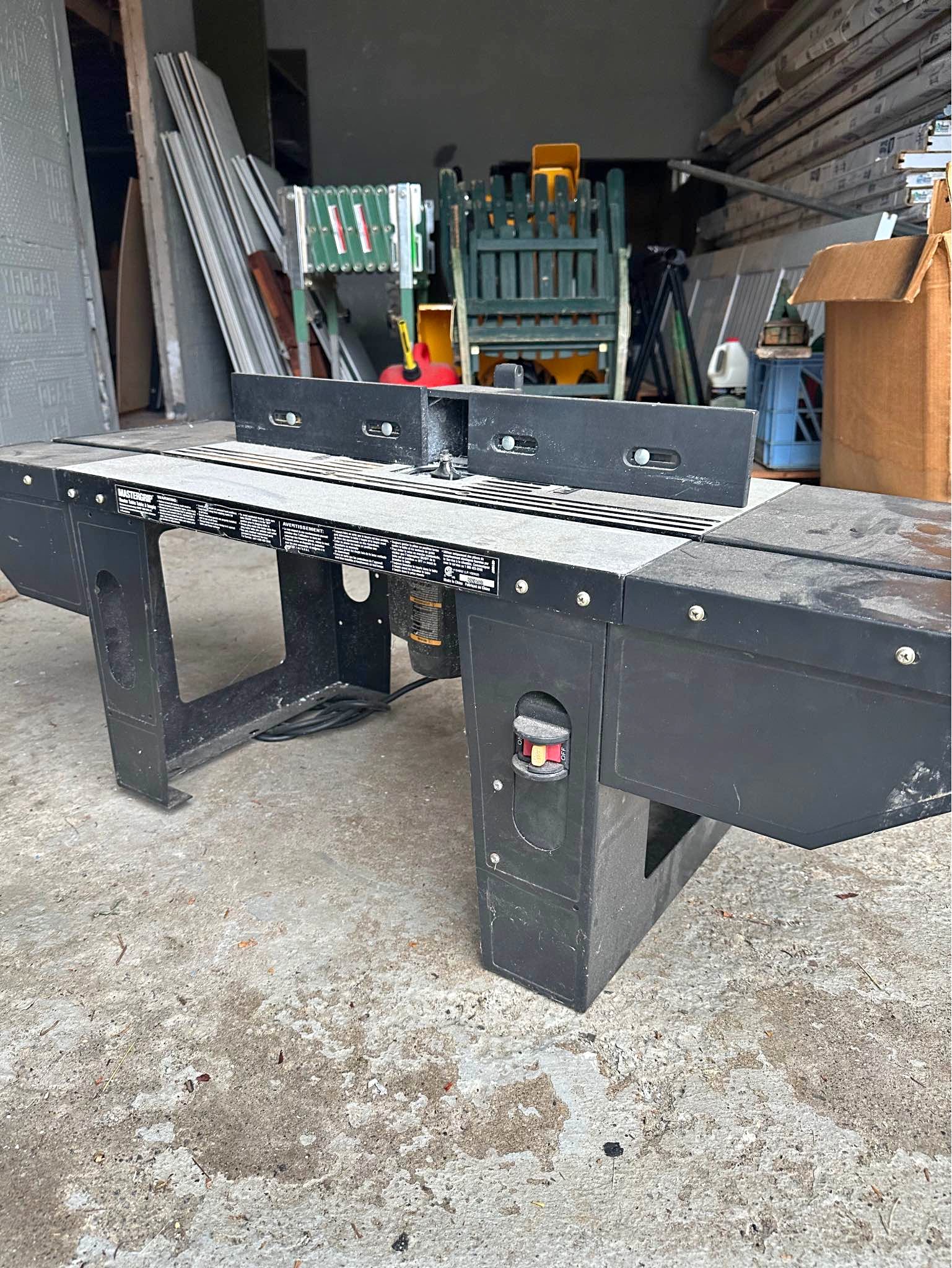Router table Mastergrip- Router Attached with 1 head - Router Tables ...