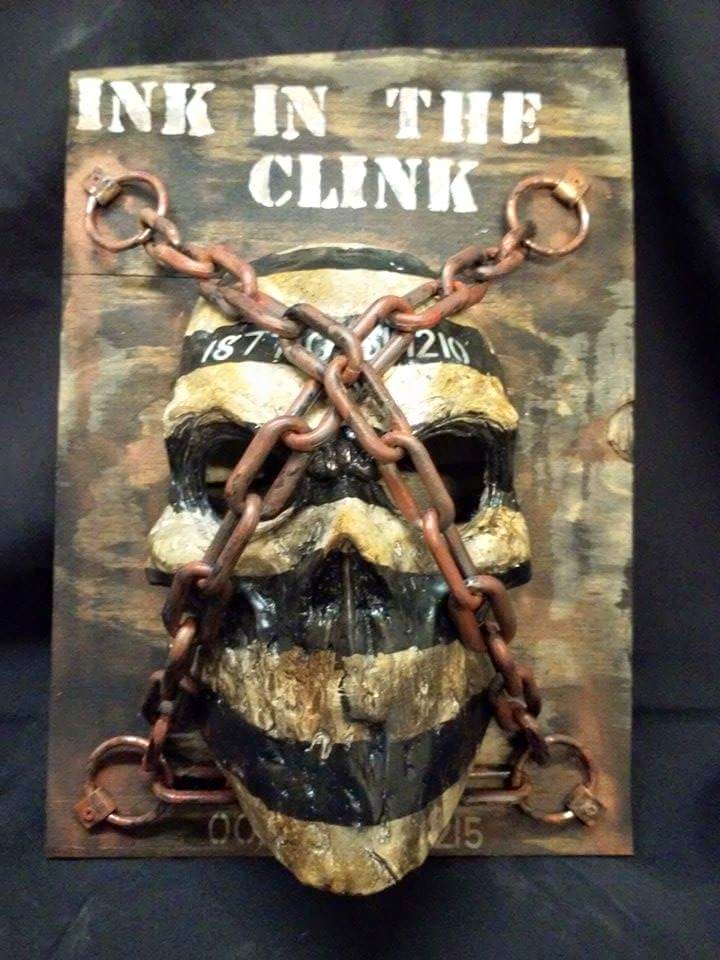 Here is a couple of pics of wall art... - Ink In The Clink | Facebook