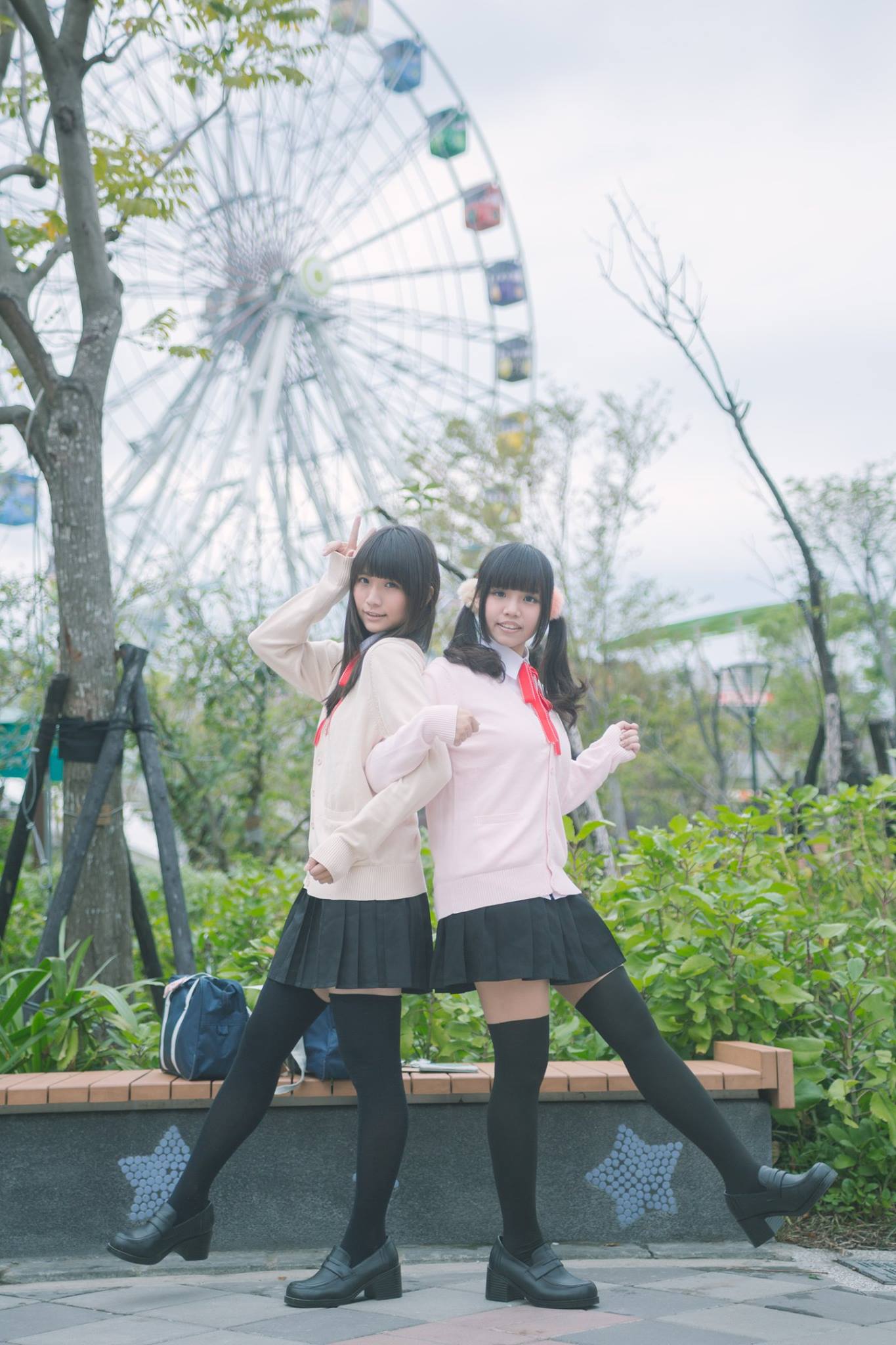 雨のち晴れの世界_苜x雨 cosplay