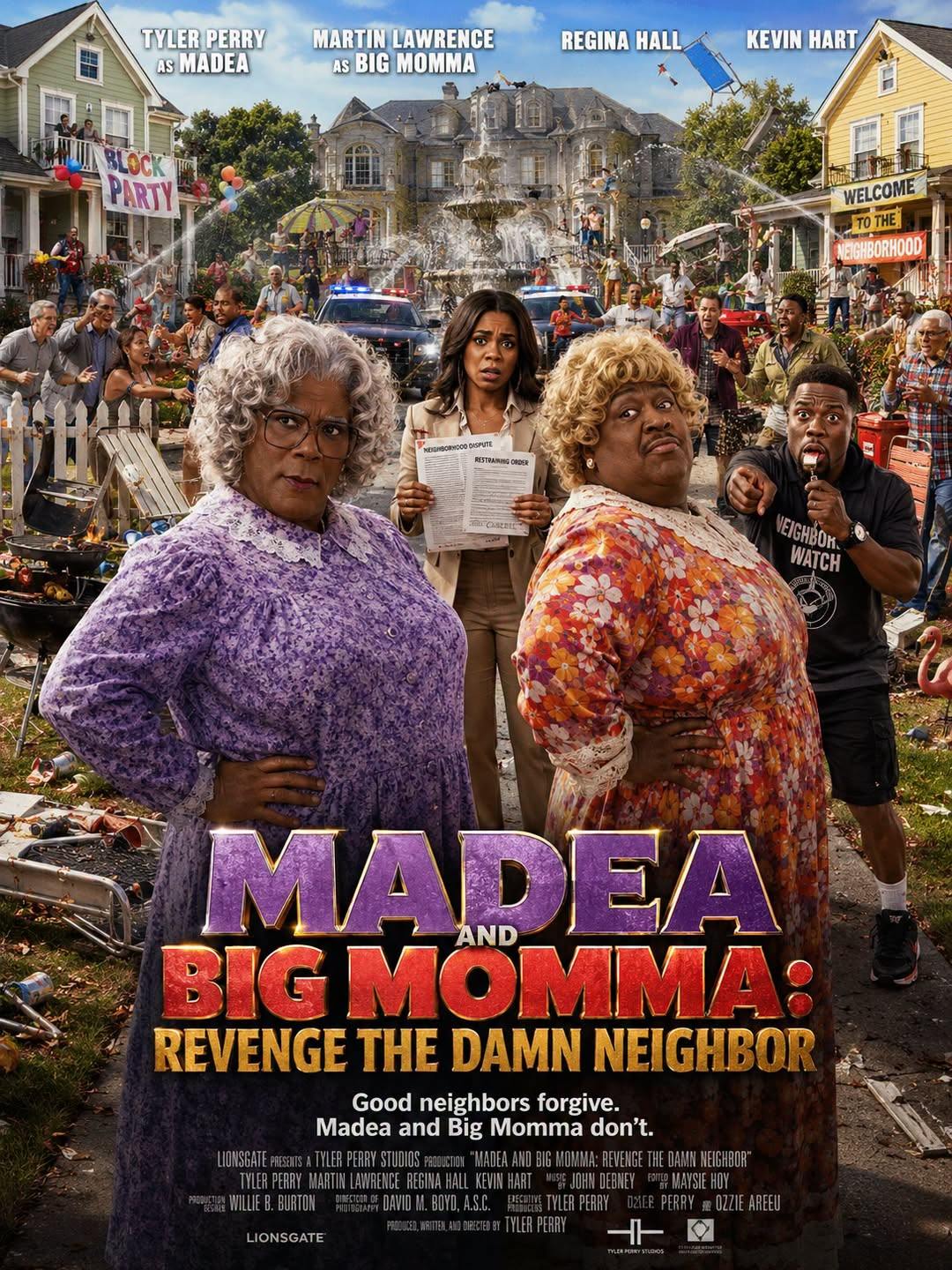Madea and Big Momma star in comedy film about neighborhood revenge