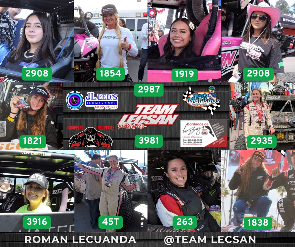 🏁Damas de acero rumbo a las 250... - TEAM LECSAN RACING | Facebook
