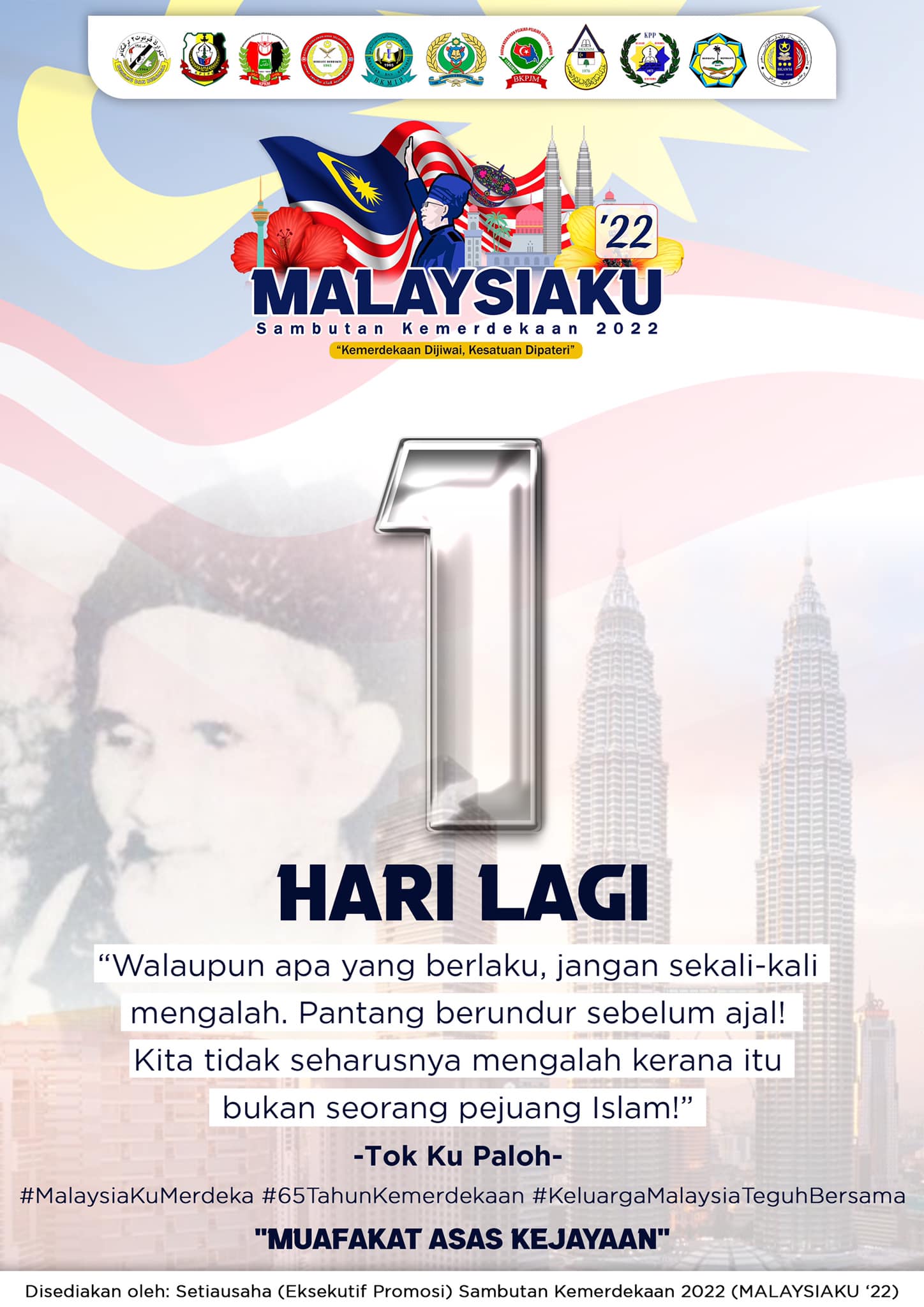 Majlis - [ POSTER COUNTDOWN | SAMBUTAN KEMERDEKAAN 2022 (MALAYSIAKU ‘22 ...