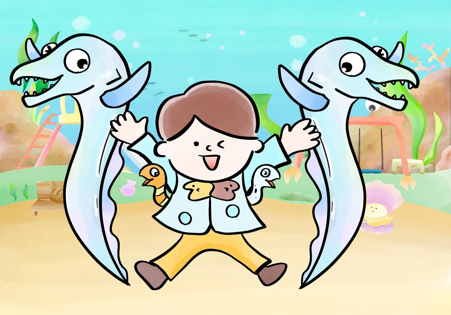 さかなのおにいさん かわちゃん