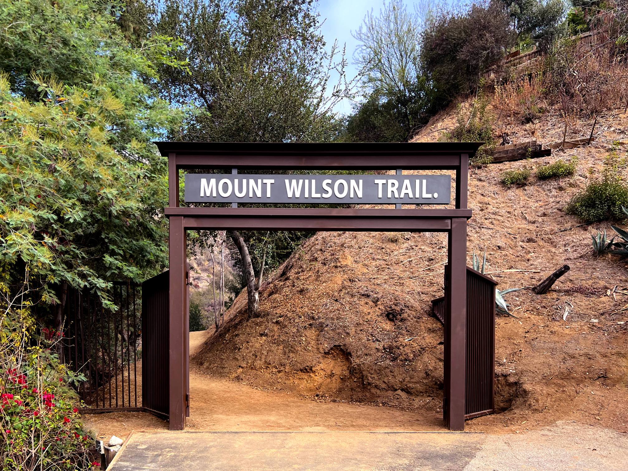 The new Mt. Wilson Trail sign has... - Support the Monastery | Facebook