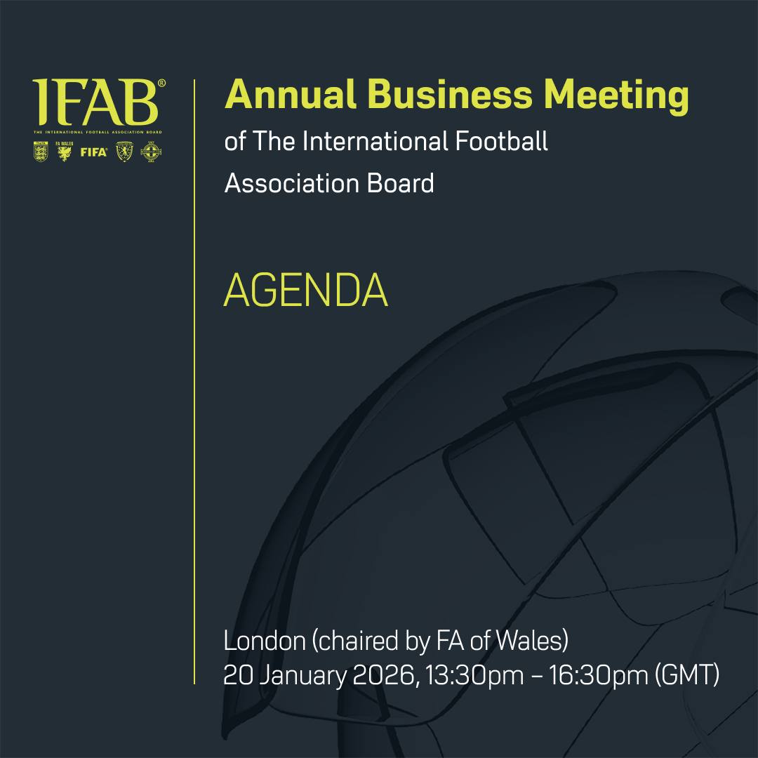 The IFAB - On 20 January, the Annual Business Meeting of The IFAB will ...