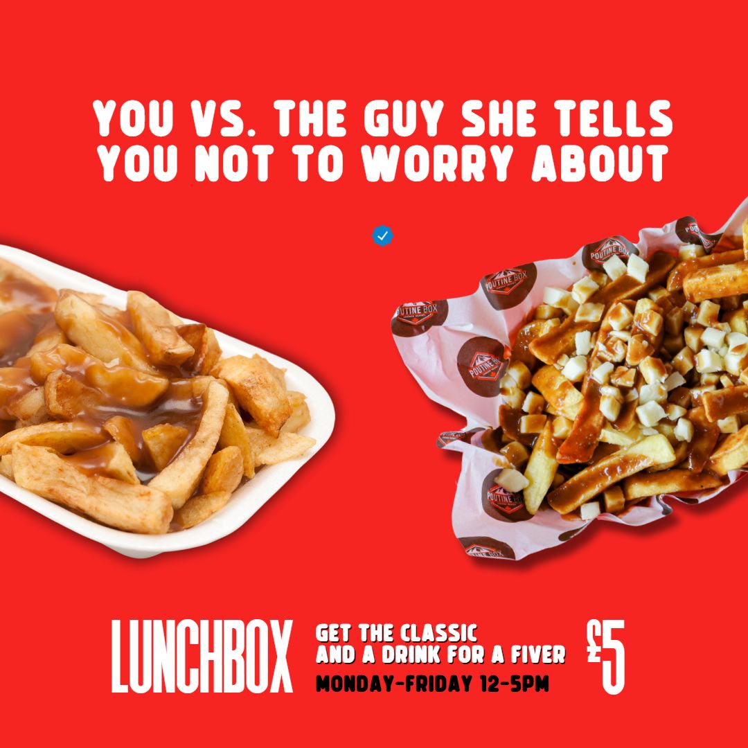 Everyone loves a chippy tea! BUT... - Poutine Box Cardiff | Facebook