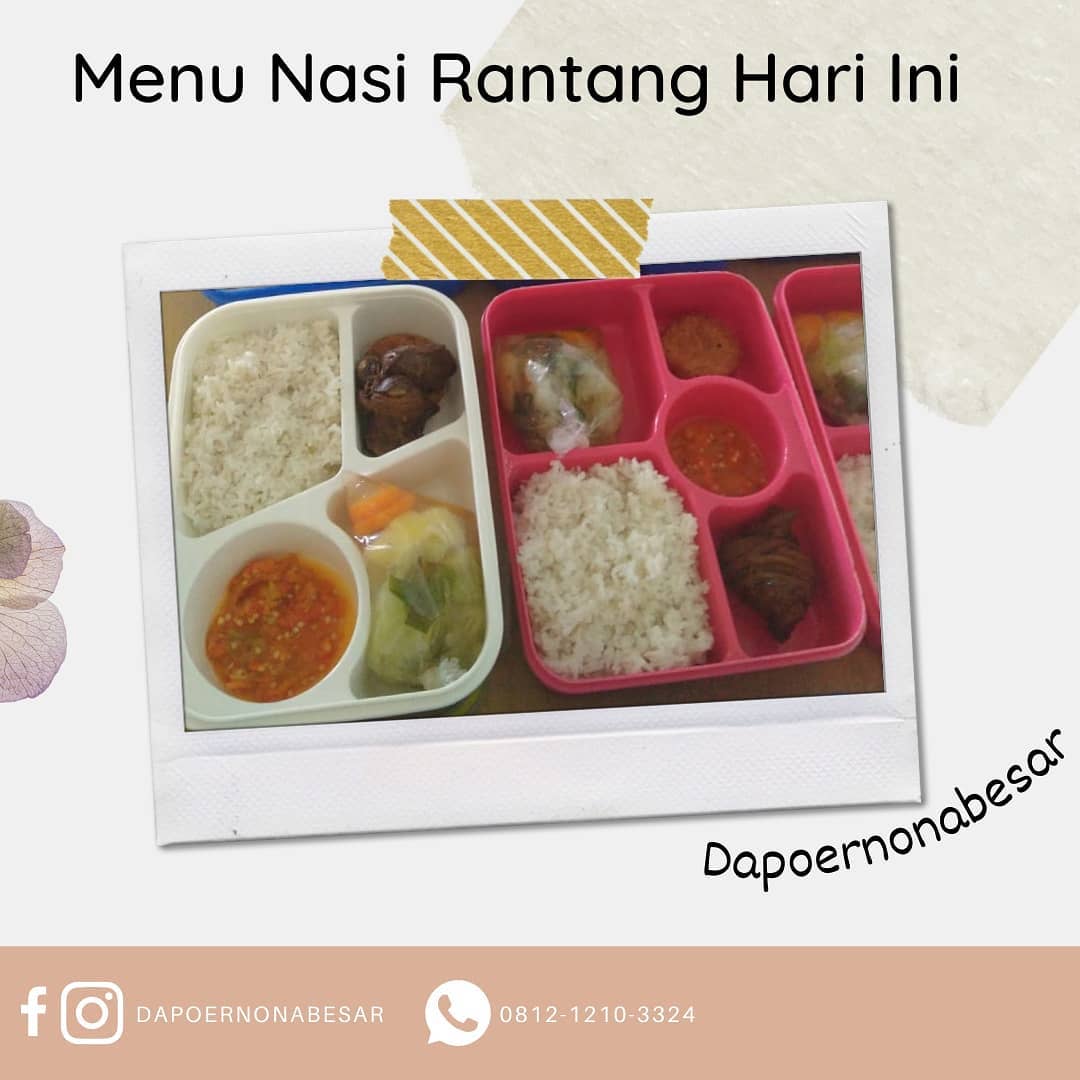 [Menu Nasi Rantang Hari ini] Sajian... - Dapoer Nona Besar