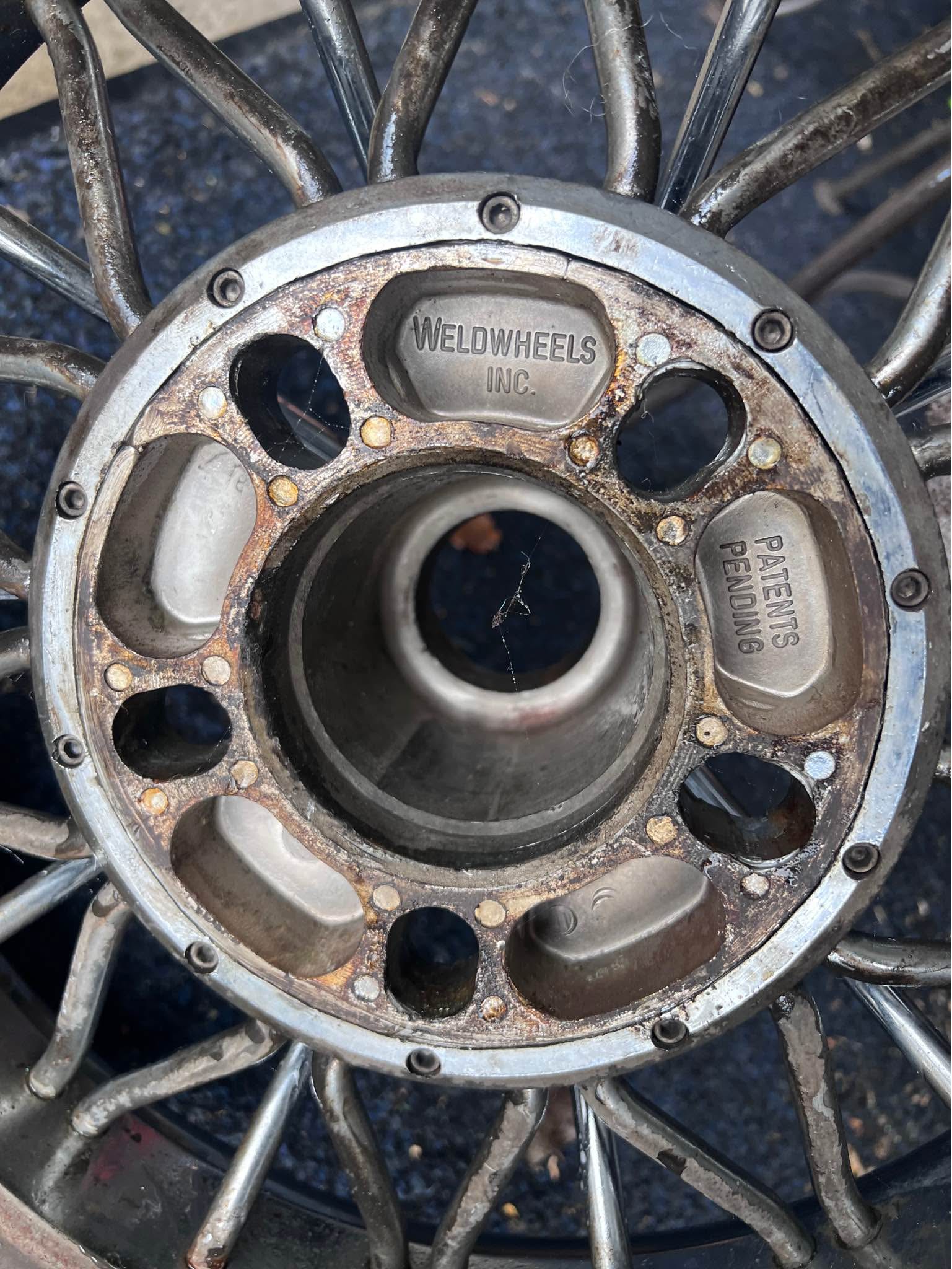 Cragar weld star wire wheel (1) 15x6.5 - Car Wheels, Tires &amp; Parts ...