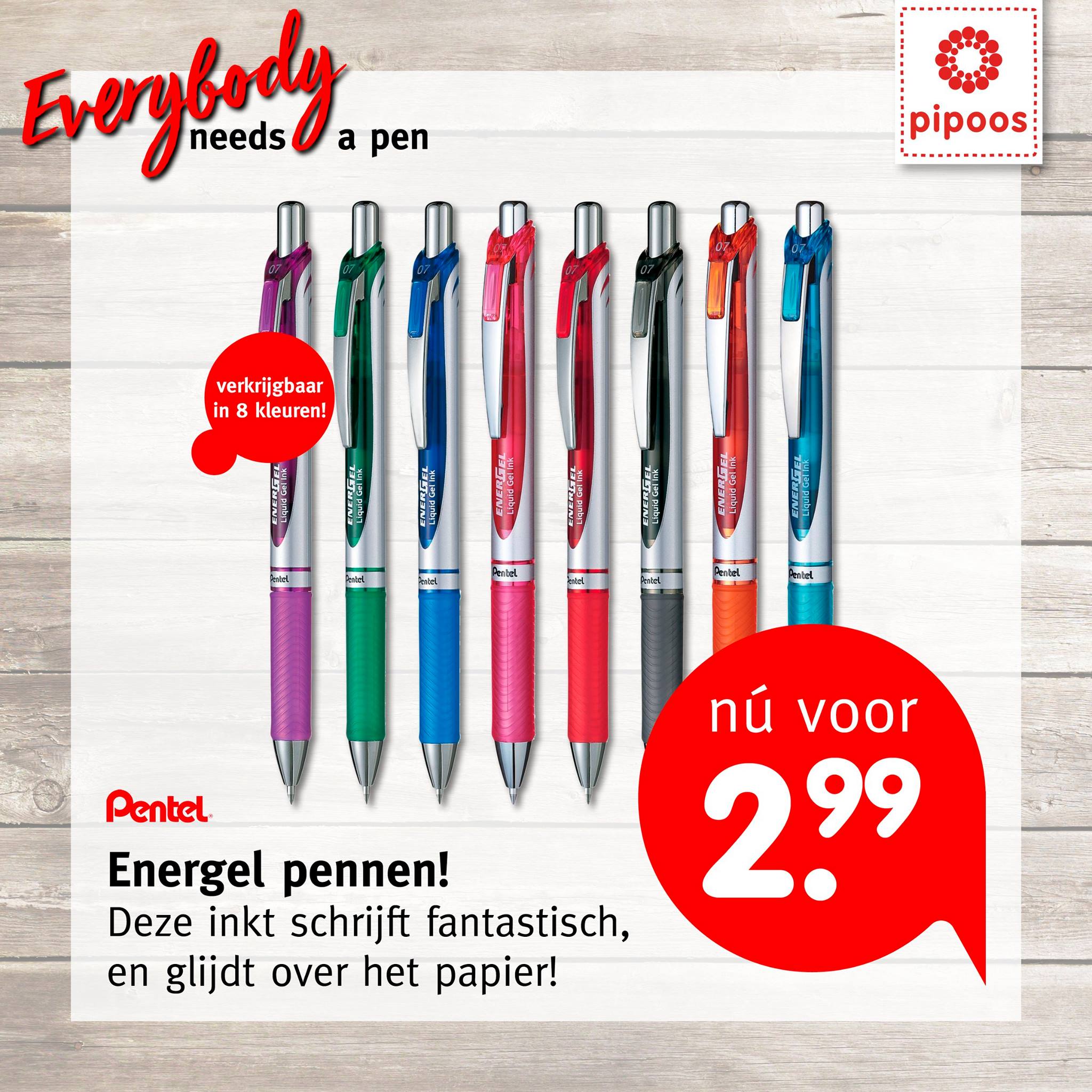 pipoos - DE ALL-ROUND PEN VERKRIJGBAAR IN 8 KLEUREN! 📖 De...