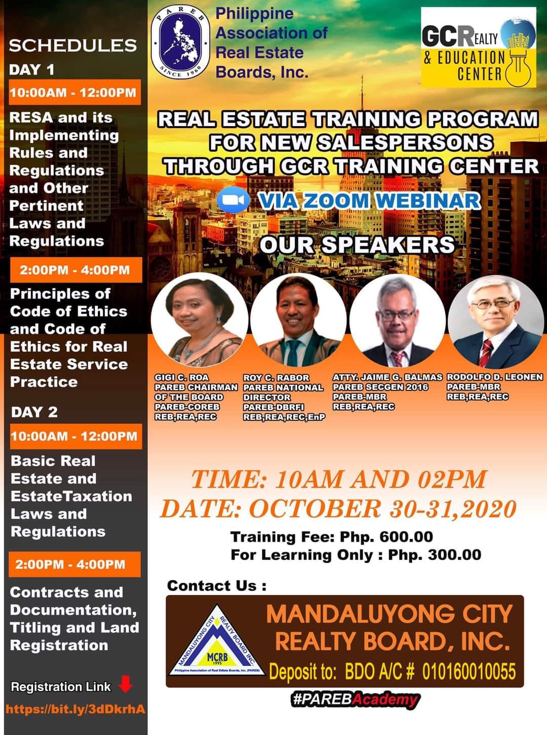 Mandaluyong City Realty Board Inc. - MCRB