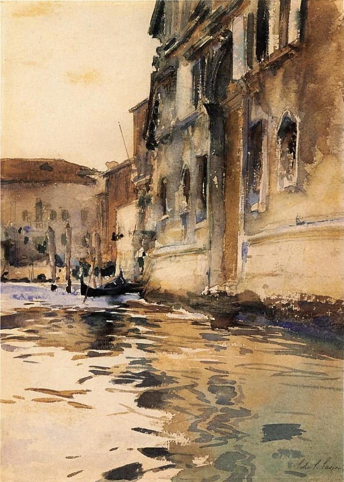 John Singer Sargent (1856-1925) The Rialto (Grand Canal)
