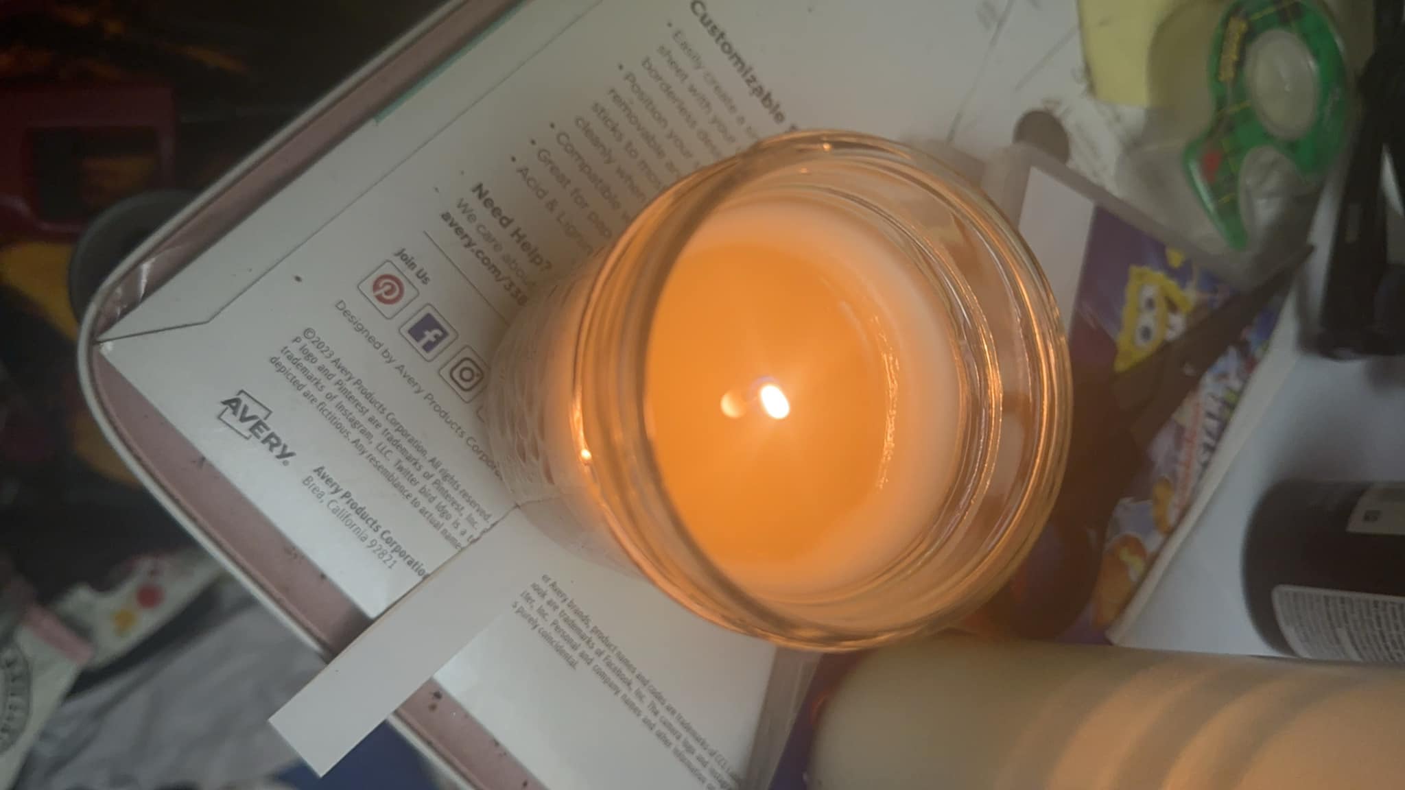 Candlescience Wick Guide 250 Pcs Wooden Candle Wicks Wicks Stickers