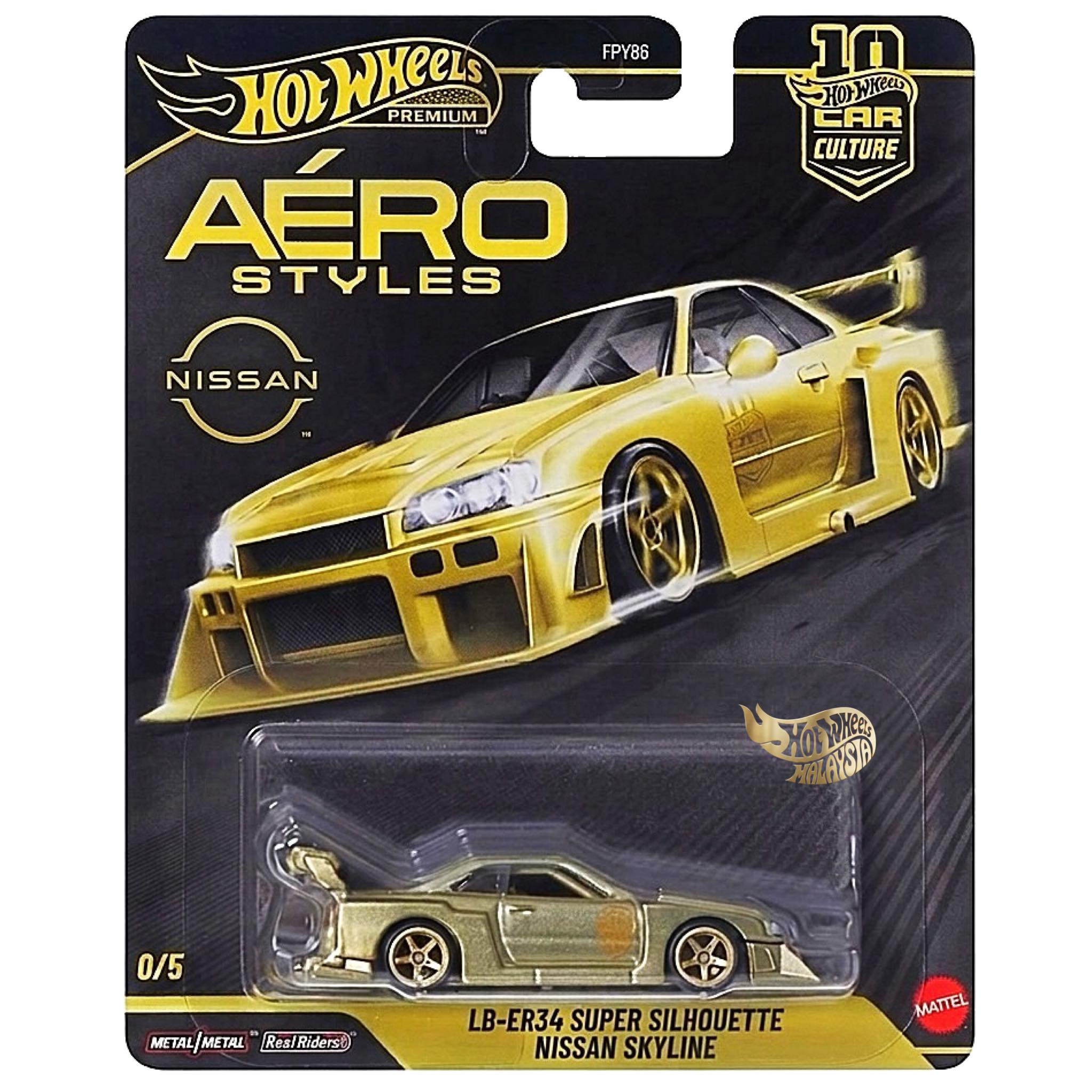 Hot Wheels Car Culture Mountain Drifters LB-ER34 Super Silhouette