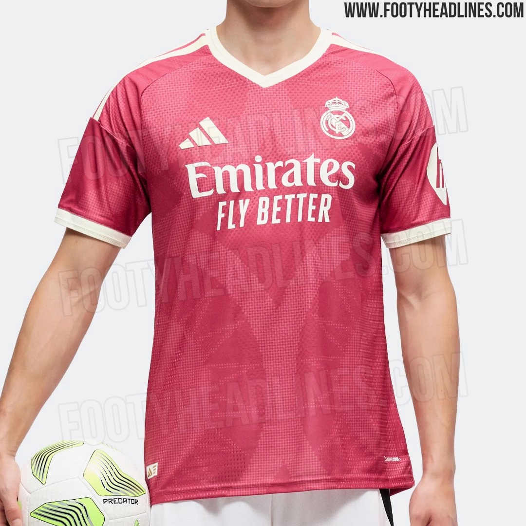 🩷🩷🩷 Pink Real Madrid 26-27 Third Kit Leaked