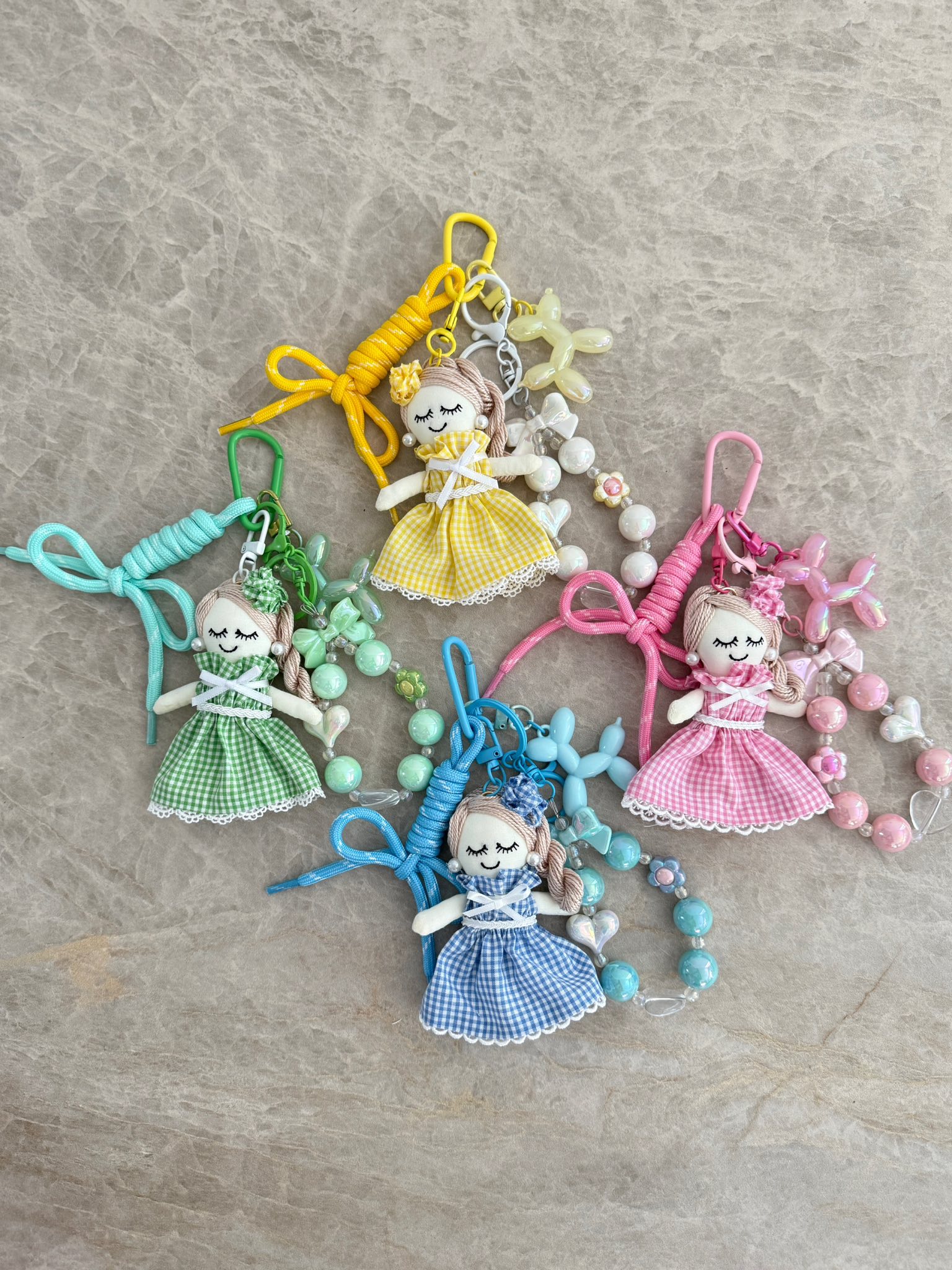 🎀縫わずに作る、世界にひとつだけのドールチャーム🎀 「ルルベちゃん