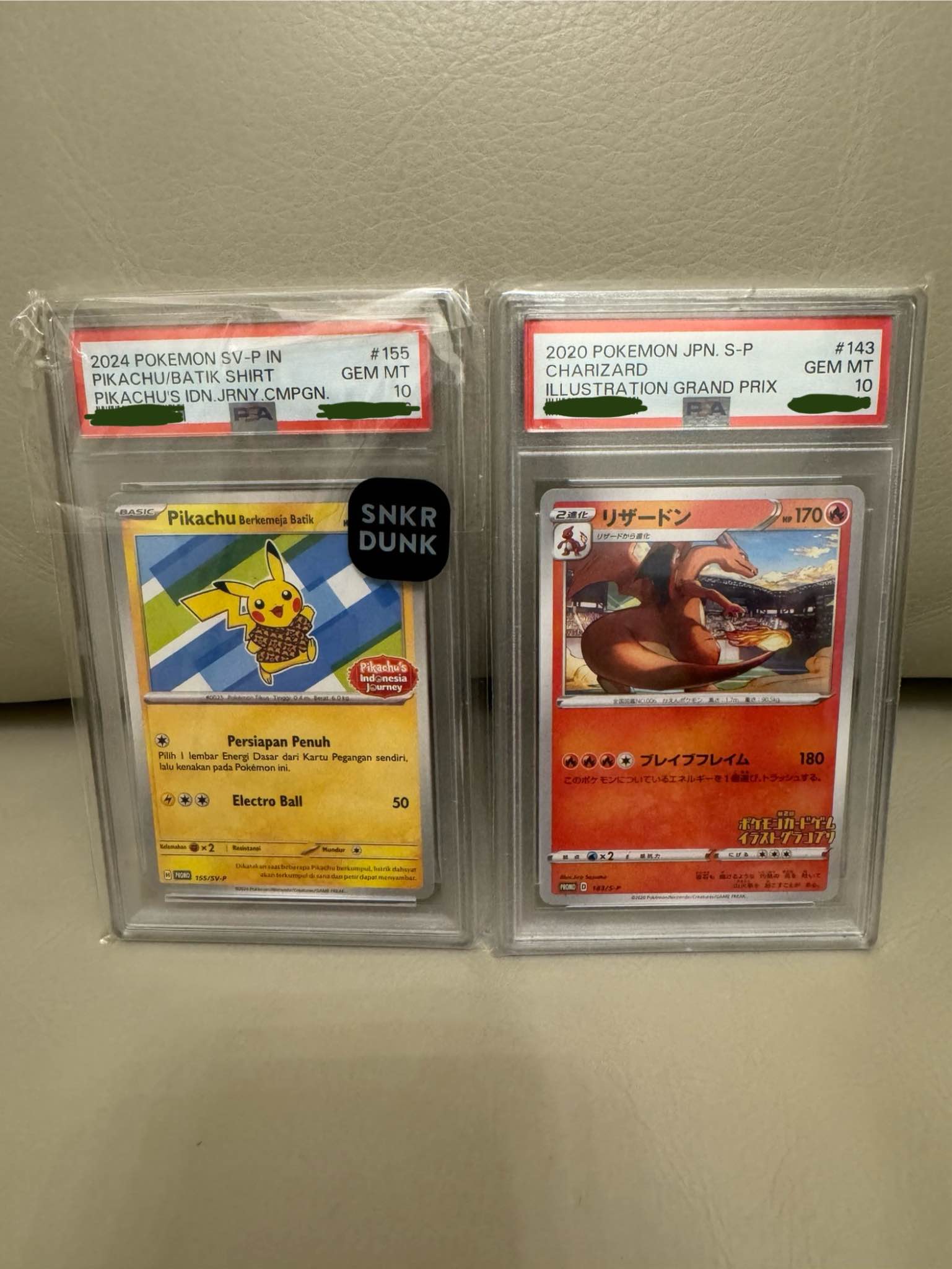 $1100/$750 Psa10 屯元天交收 2024 POKEMON SV-P IN #155 PIKACHU 