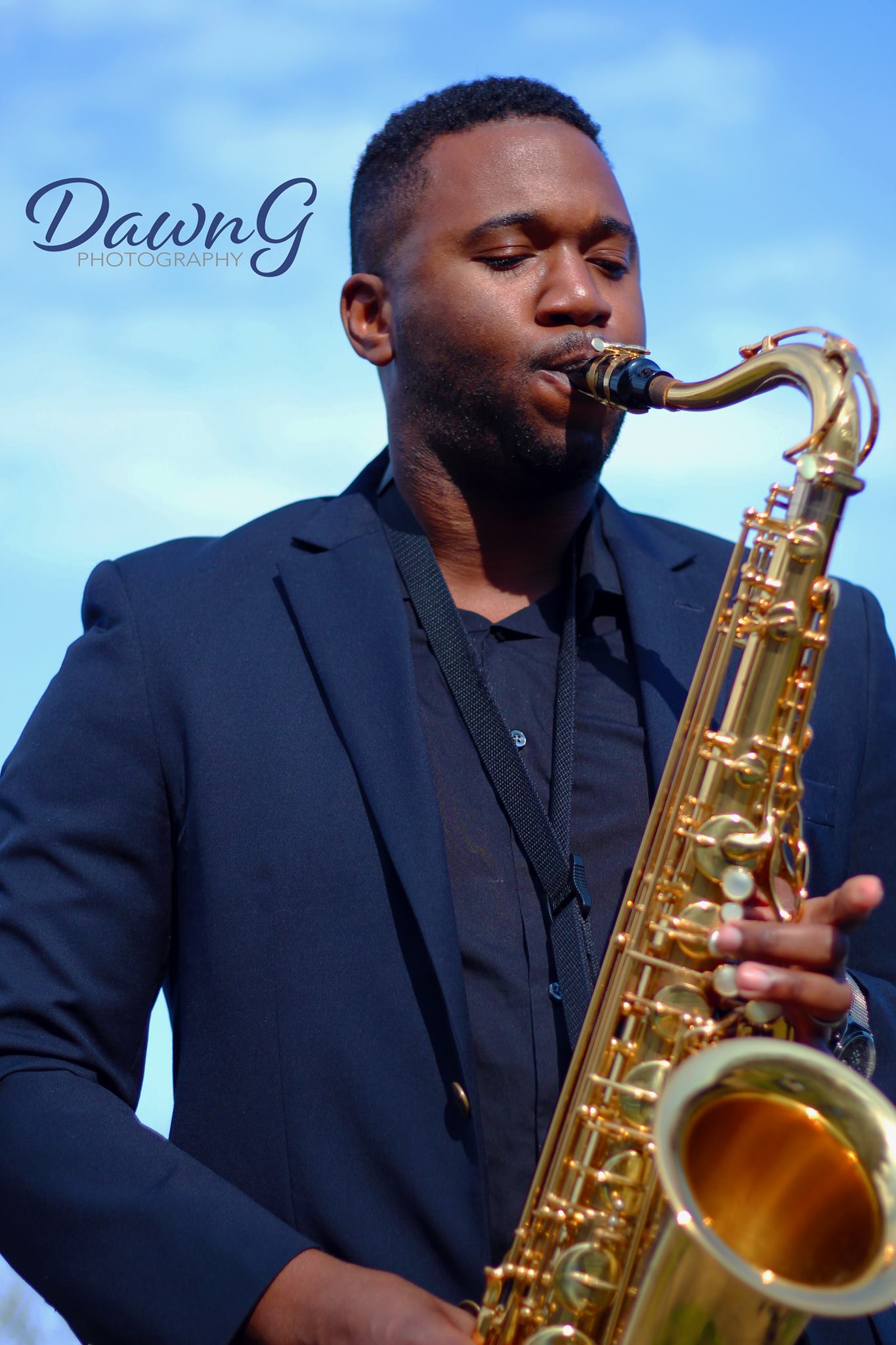 Saxophonist Kevin R. Carter