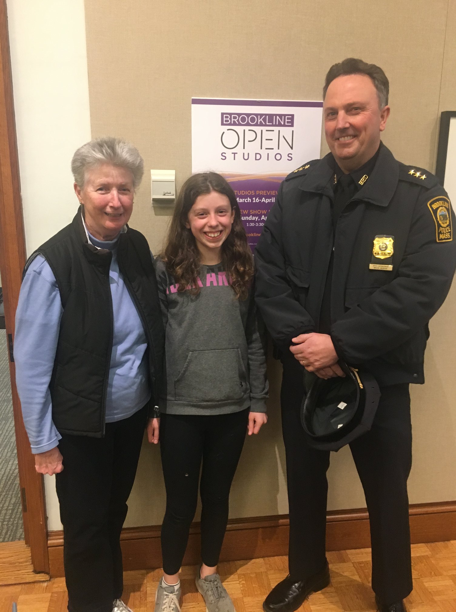 Congratulations to Pierce... - Brookline MA Police Department | Facebook