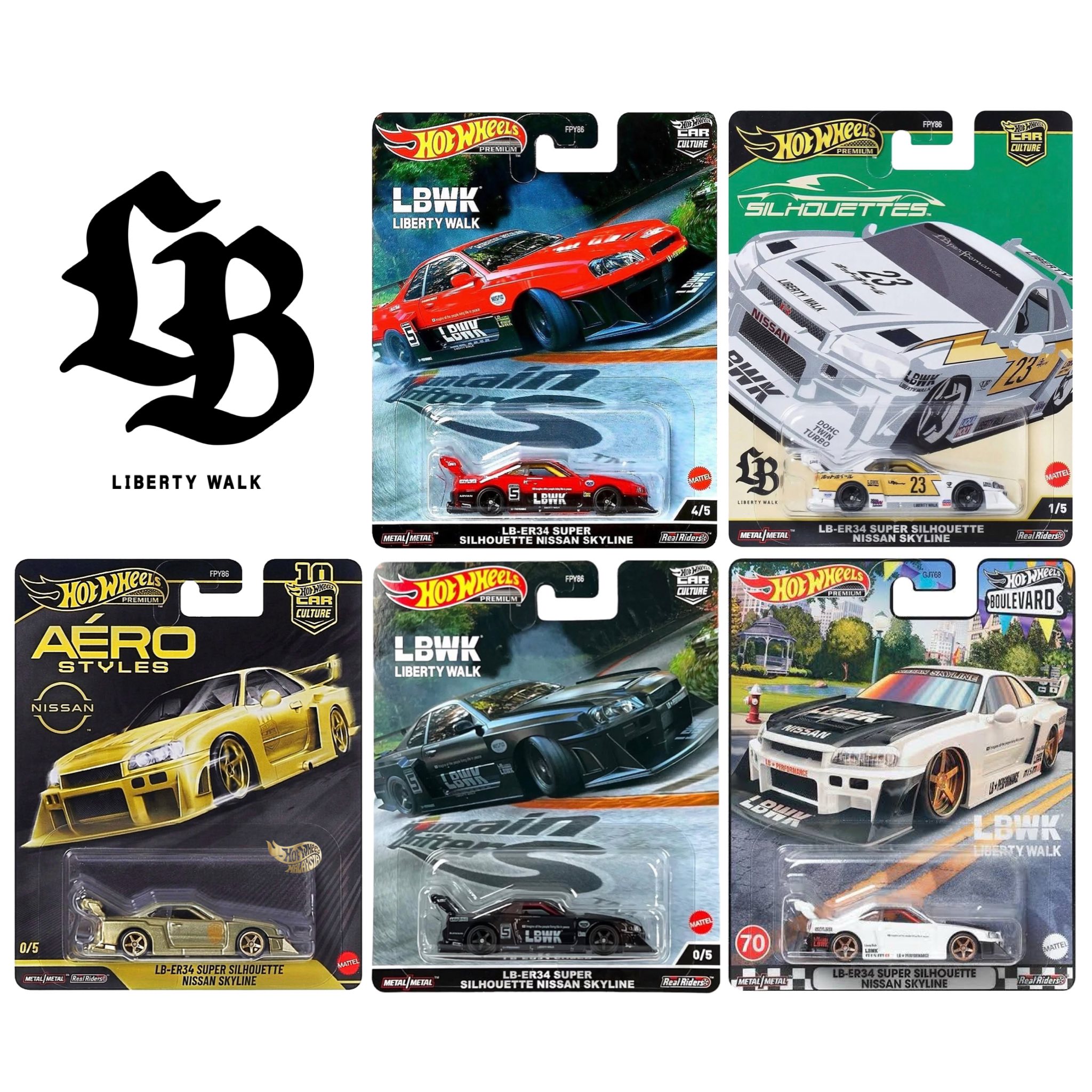 Hot Wheels LB-ER34 Super Silhouette Nissan Skyline | Hotwheels
