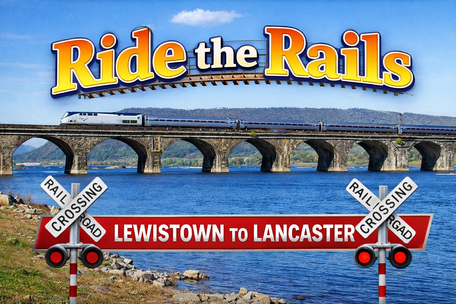 “Ride the Rails” Lewistown to Lancaster (11 Seats Remain!)