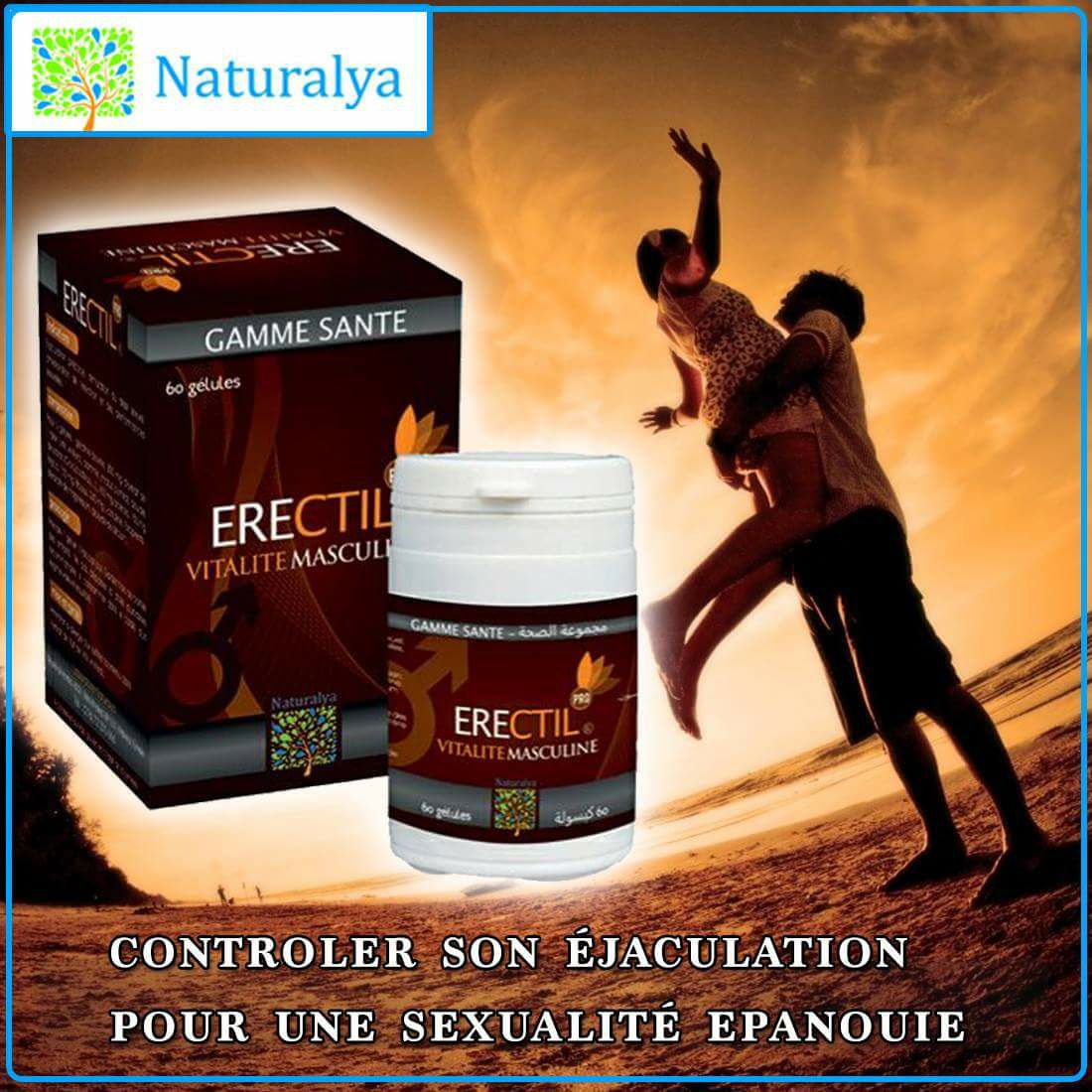 Traitement Naturel éjaculation Précoce Ayush Remedies - Capsules + Huile à Base De Plantes - Neuf