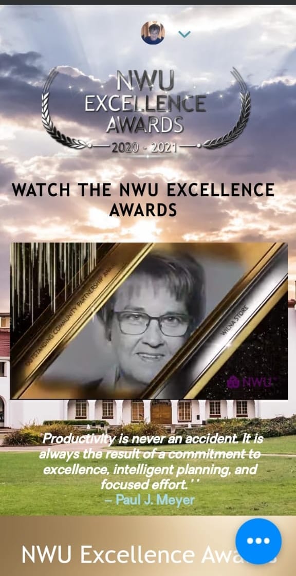 Curro Mahikeng - NWU Excellence Awards Congratulations to Head of High ...
