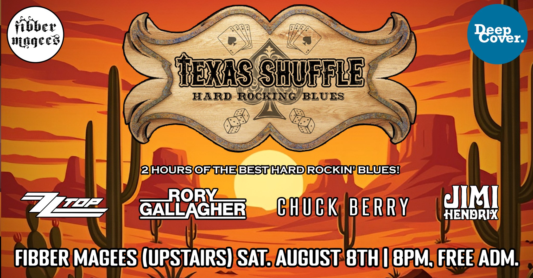 Texas Shuffle (Hard Rockin' Blues) - Free Admission!