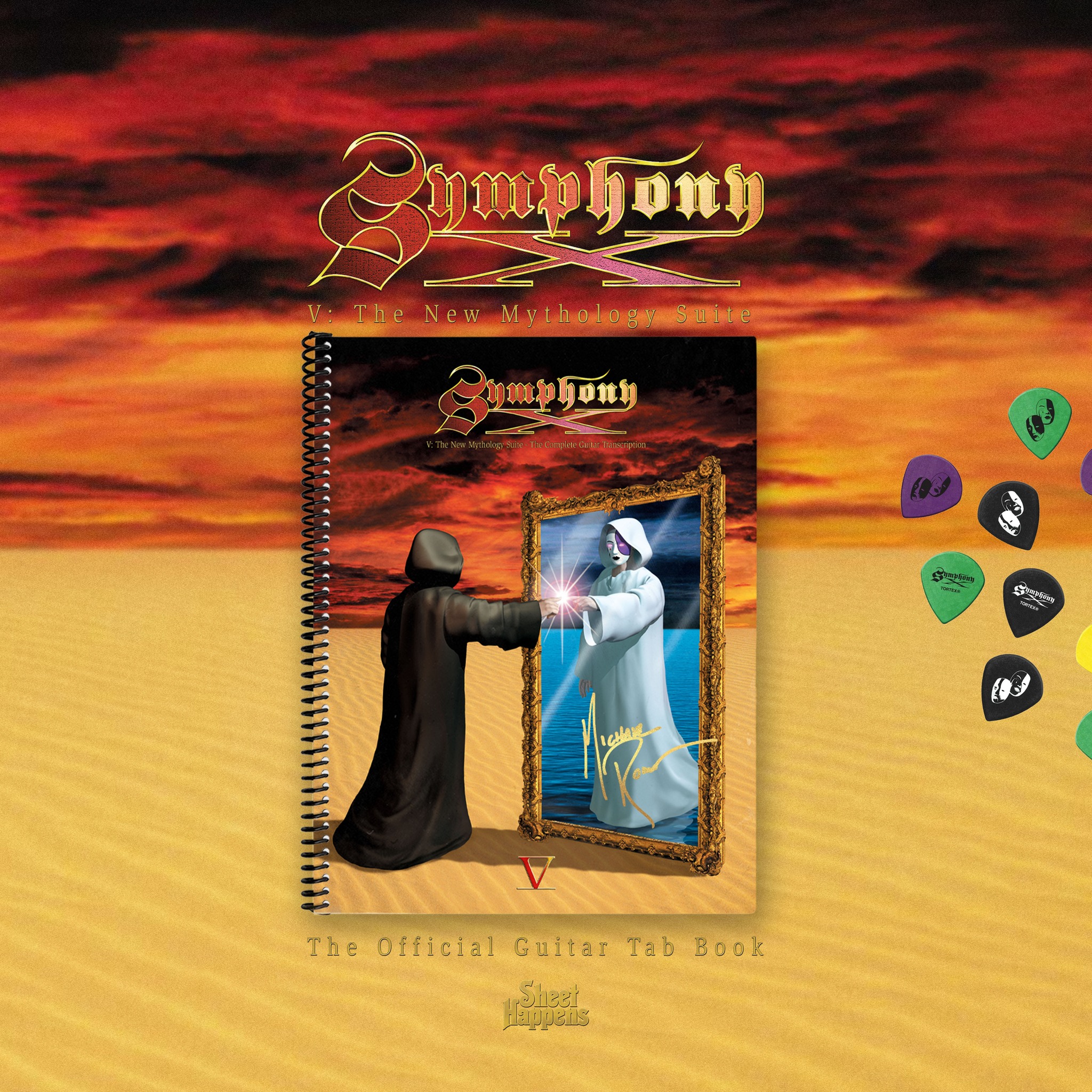 本 symphony x 【Iconoclast】 ギター用TAB BOOK