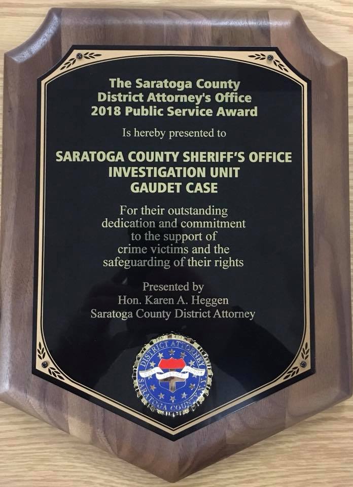 Saratoga County Sheriff's Office - Last weekend Investigators Matt ...
