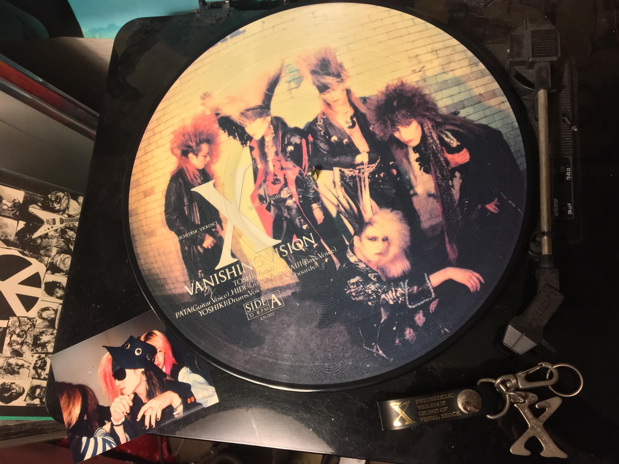 X Japan - Vanishing Vision. Released on April 14th, 1988. Happy
