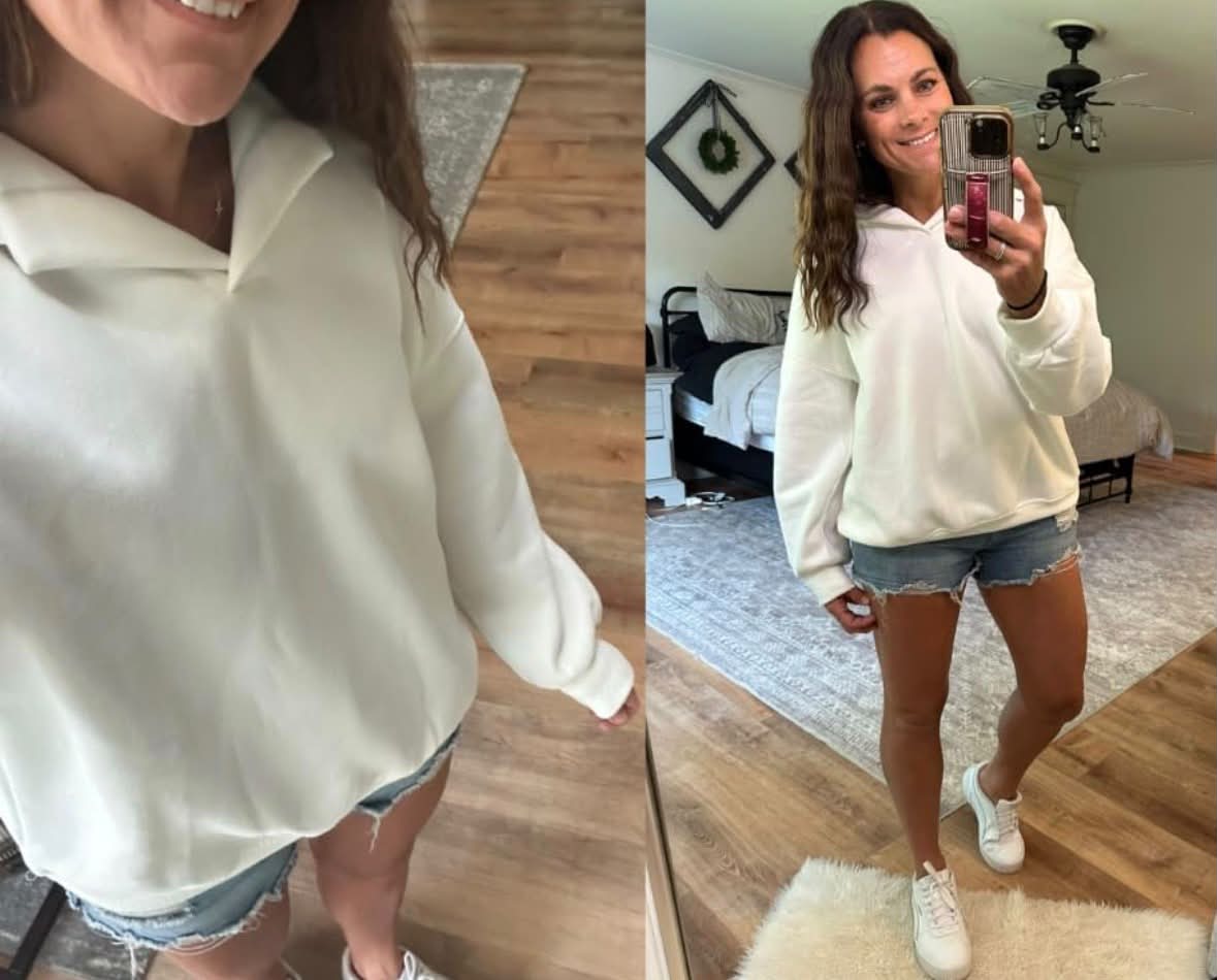 Whhhhaaaa??? My hoodie is under $14!!! #ad ⬇️⬇️⬇️