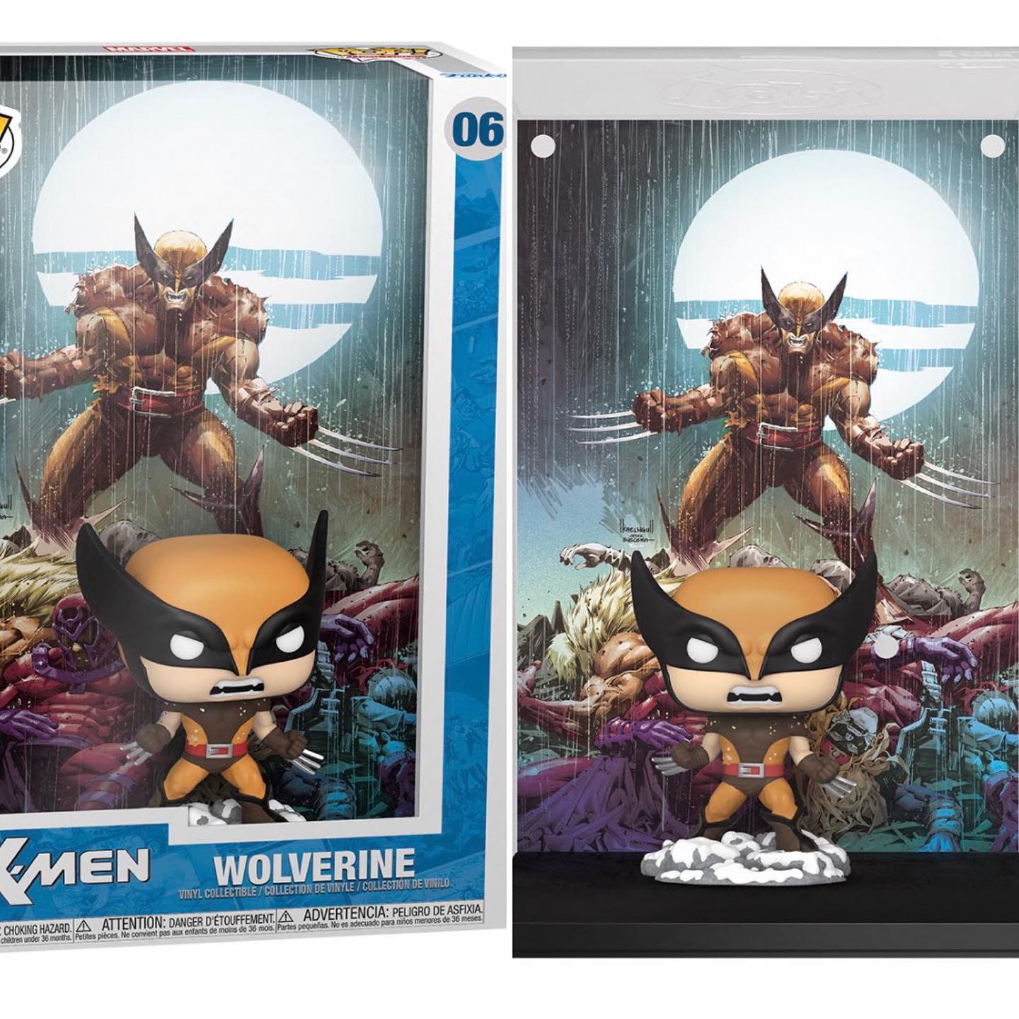 Funko Pop Comic Covers Marvel X-Men 06 Wolverine Logan - Game Games - A