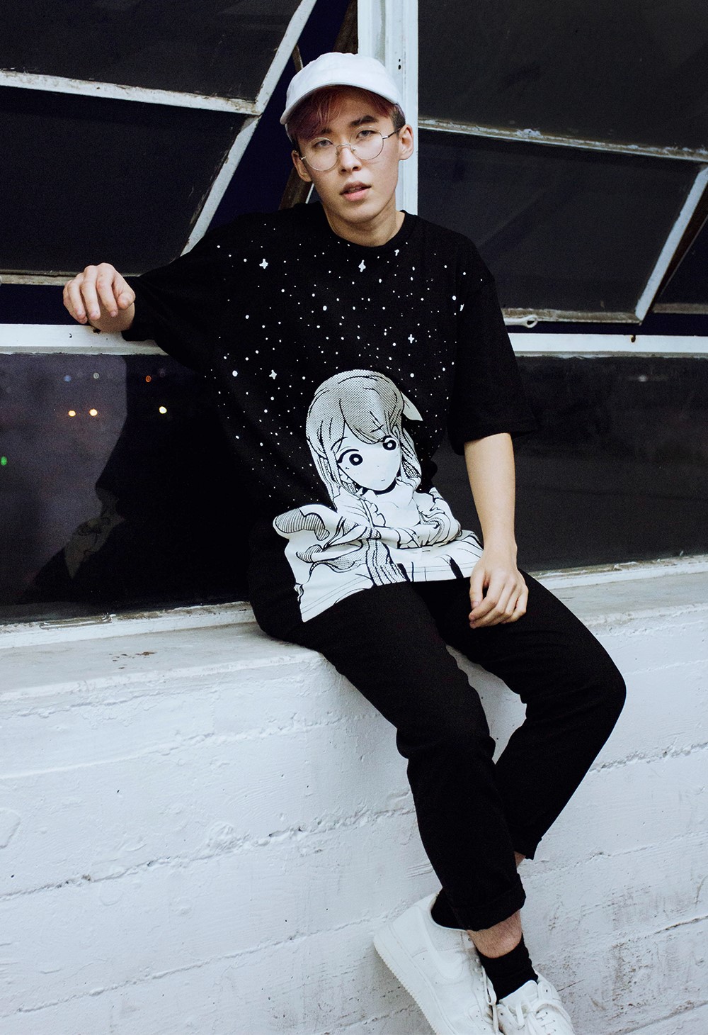 Omocat x Porter Robinson t-shirt featuring Rin now available