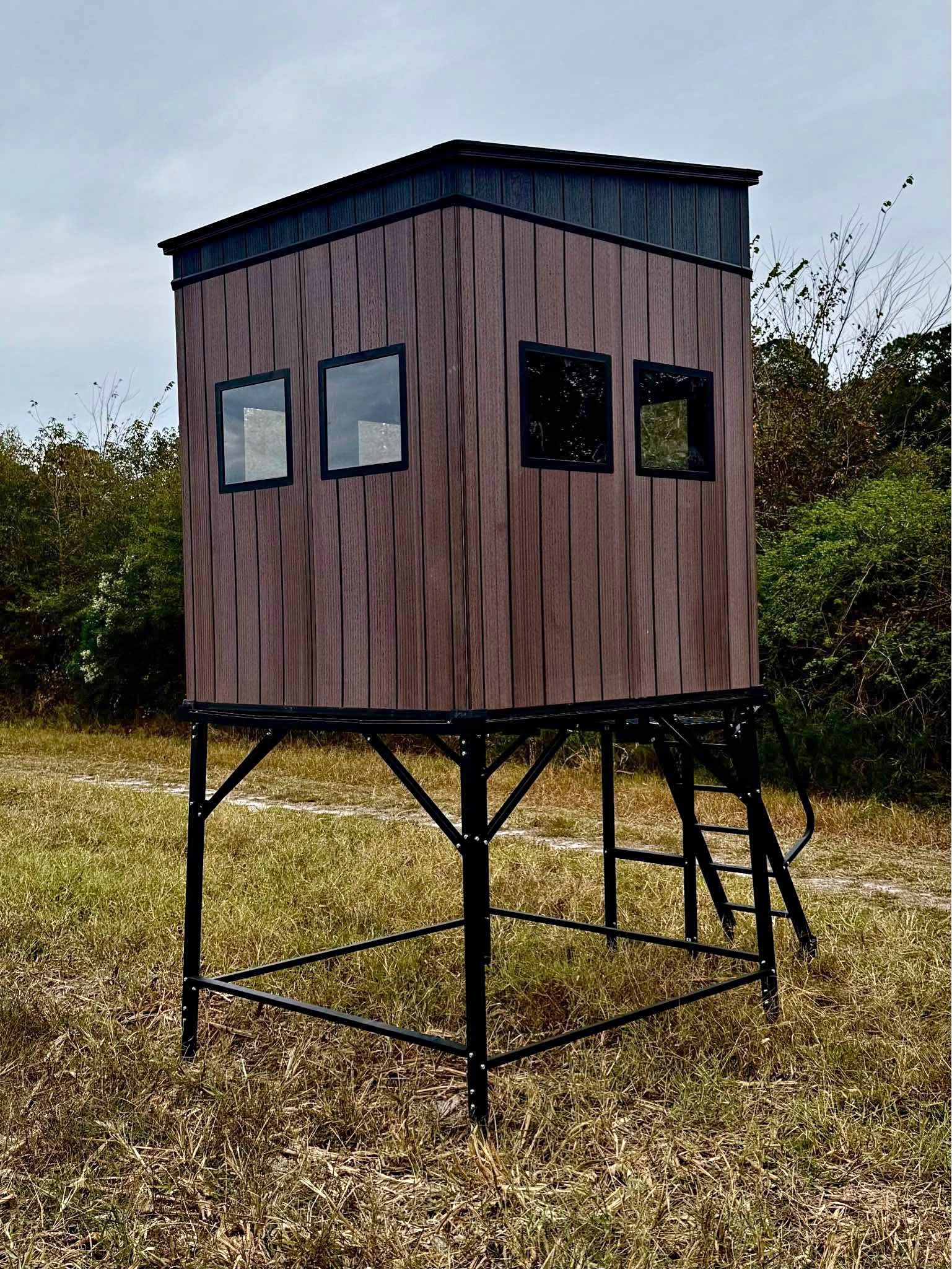 6x6 Box Stand Kit with 5’ Metal Platform - Storage Sheds - Battleboro ...