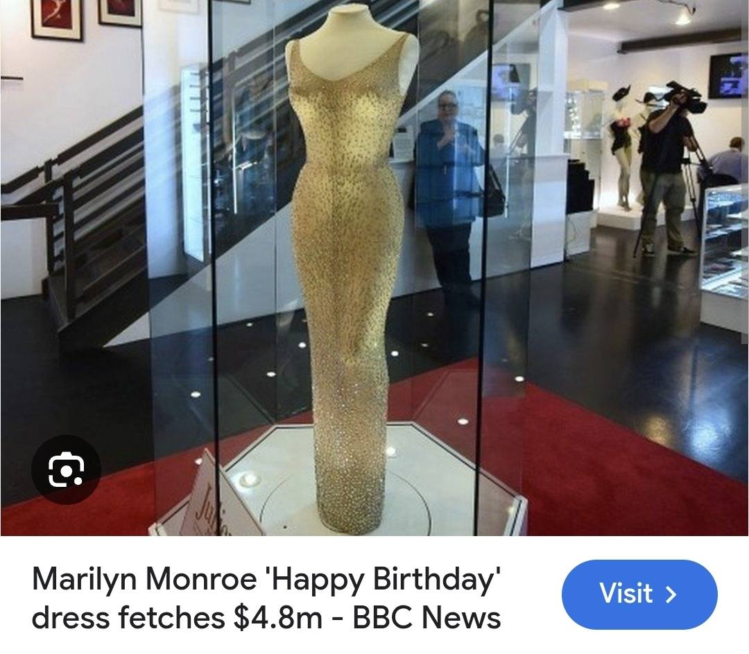 Marilyn Monroe iconic dress dupe found