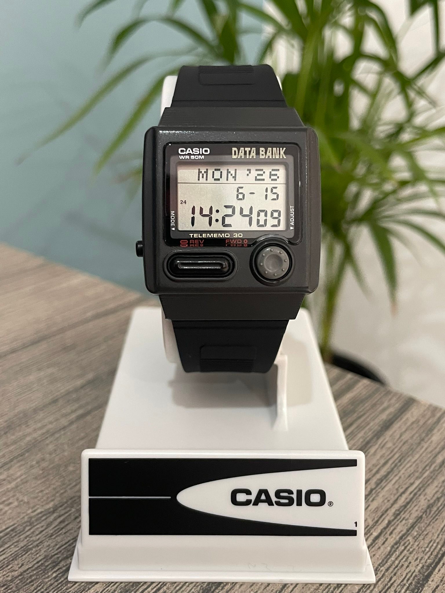 New old stock Casio Data Bank DB-33W watch for sale