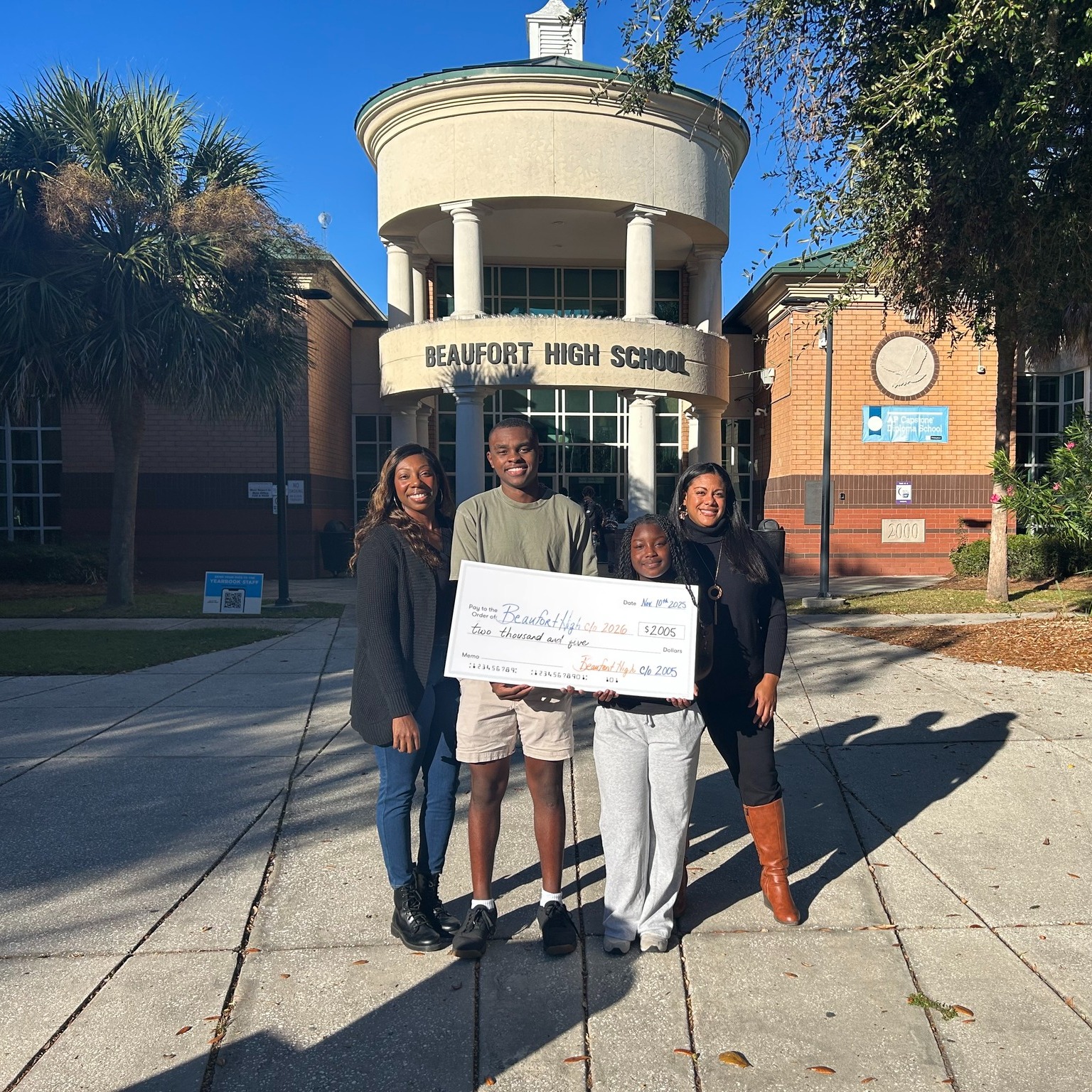 Beaufort - The Class of 2026 sincerely thanks Jamie Chaplin (President ...