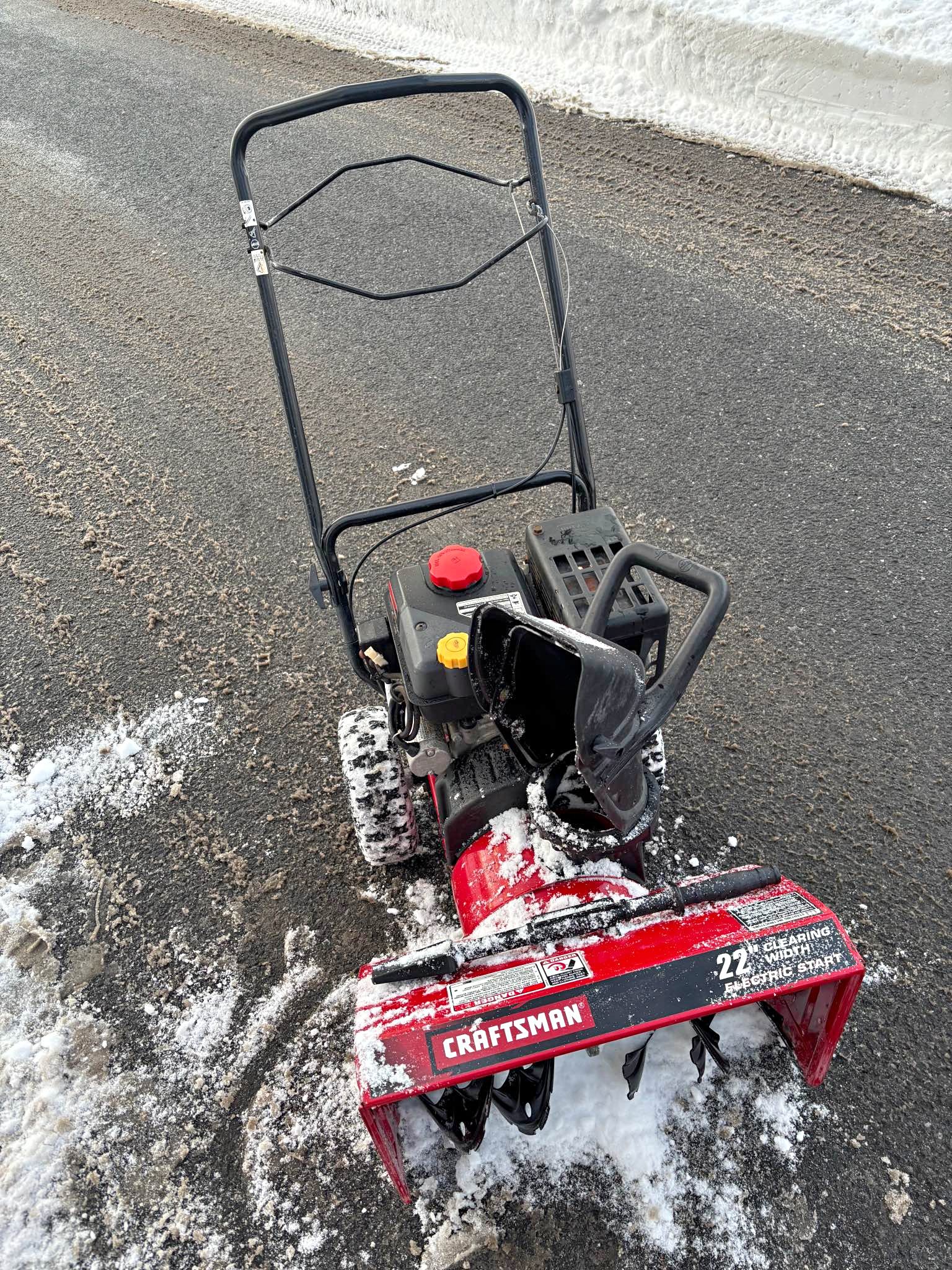 Craftsman Snowblower 22 Inch